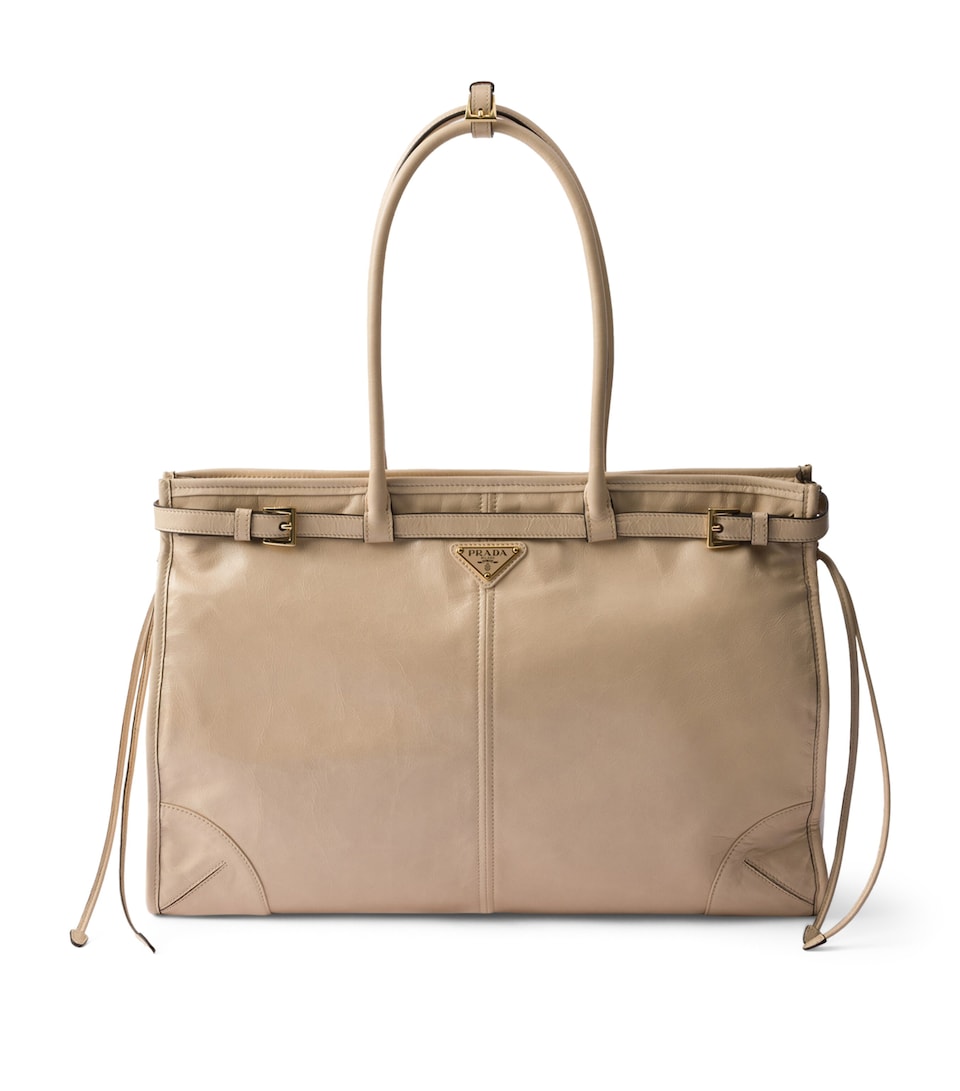 Extra Large Leather Bonnie Shoulder Bag