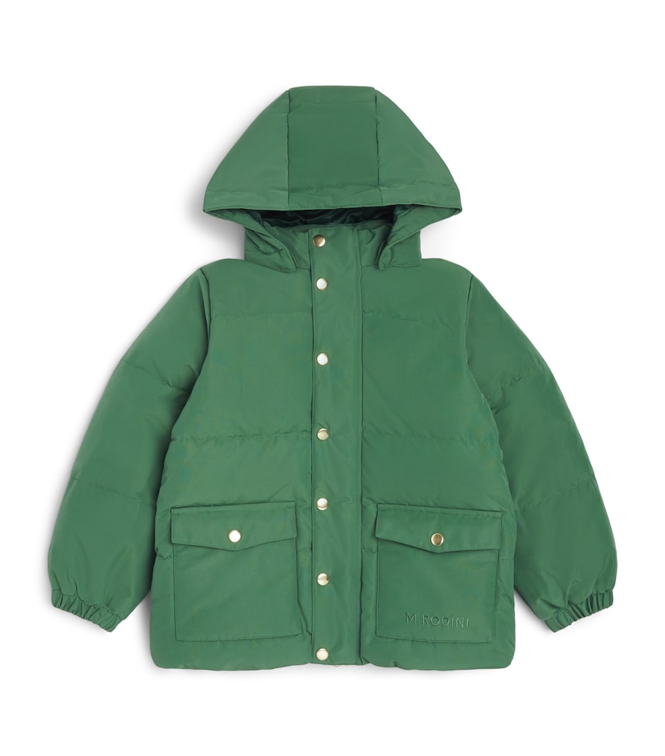 Mini Rodini Puffer Jacket (3-11 Years) Green