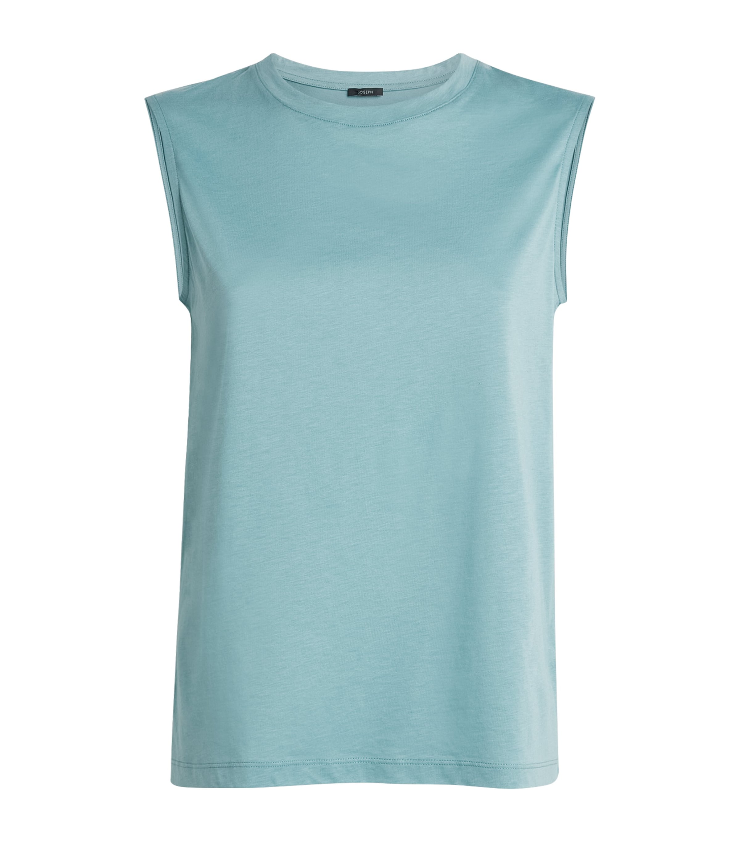 Cotton-Silk Jersey Tank Top