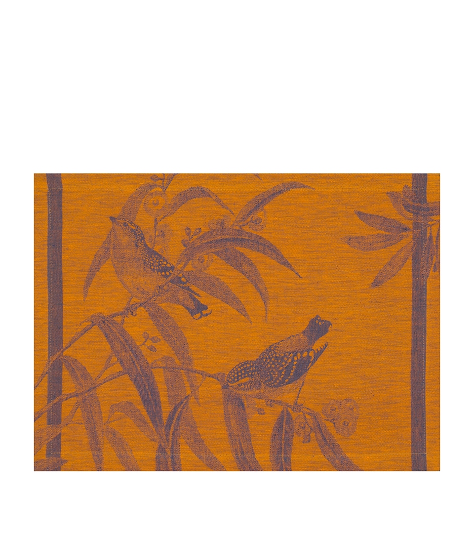 x Quinsaï Linen Volière Placemat