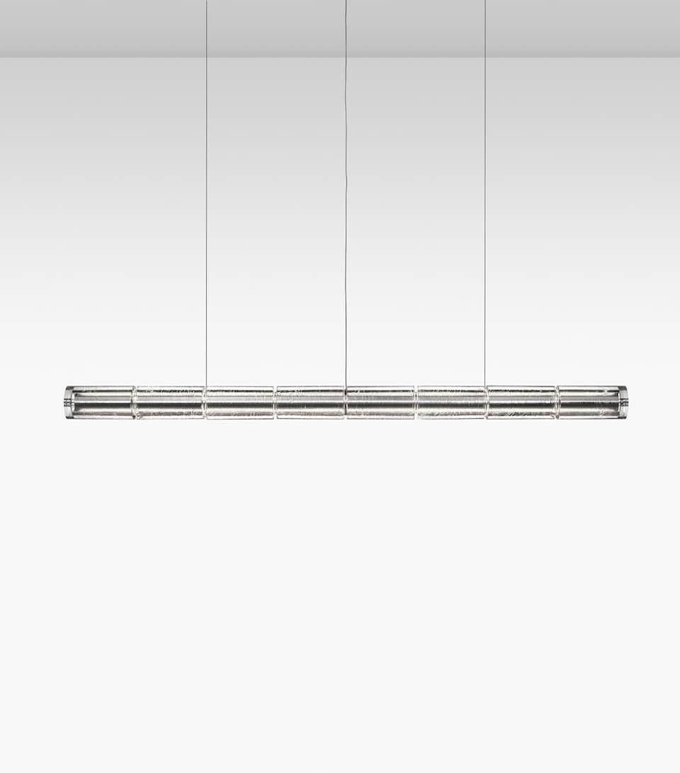 Flos Glass Luce Orizzontale S1 Pendant Lamp
