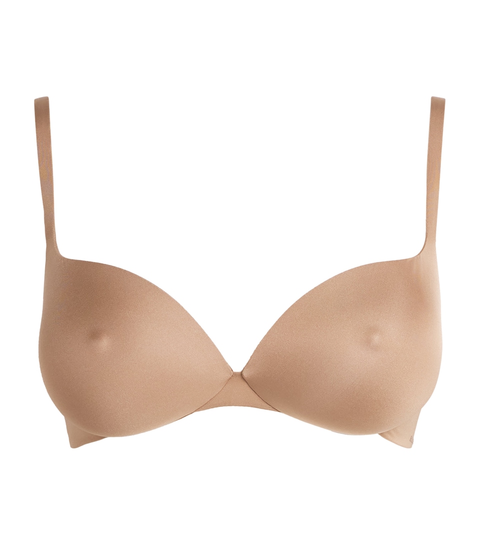 Skims Womens Ultimate Nipple Wireless Push-Up Bra Sienna
