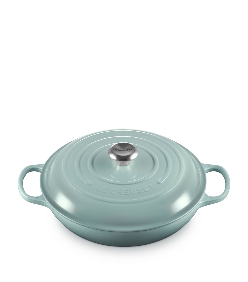 Cast Iron Shallow Casserole Dish (30cm)