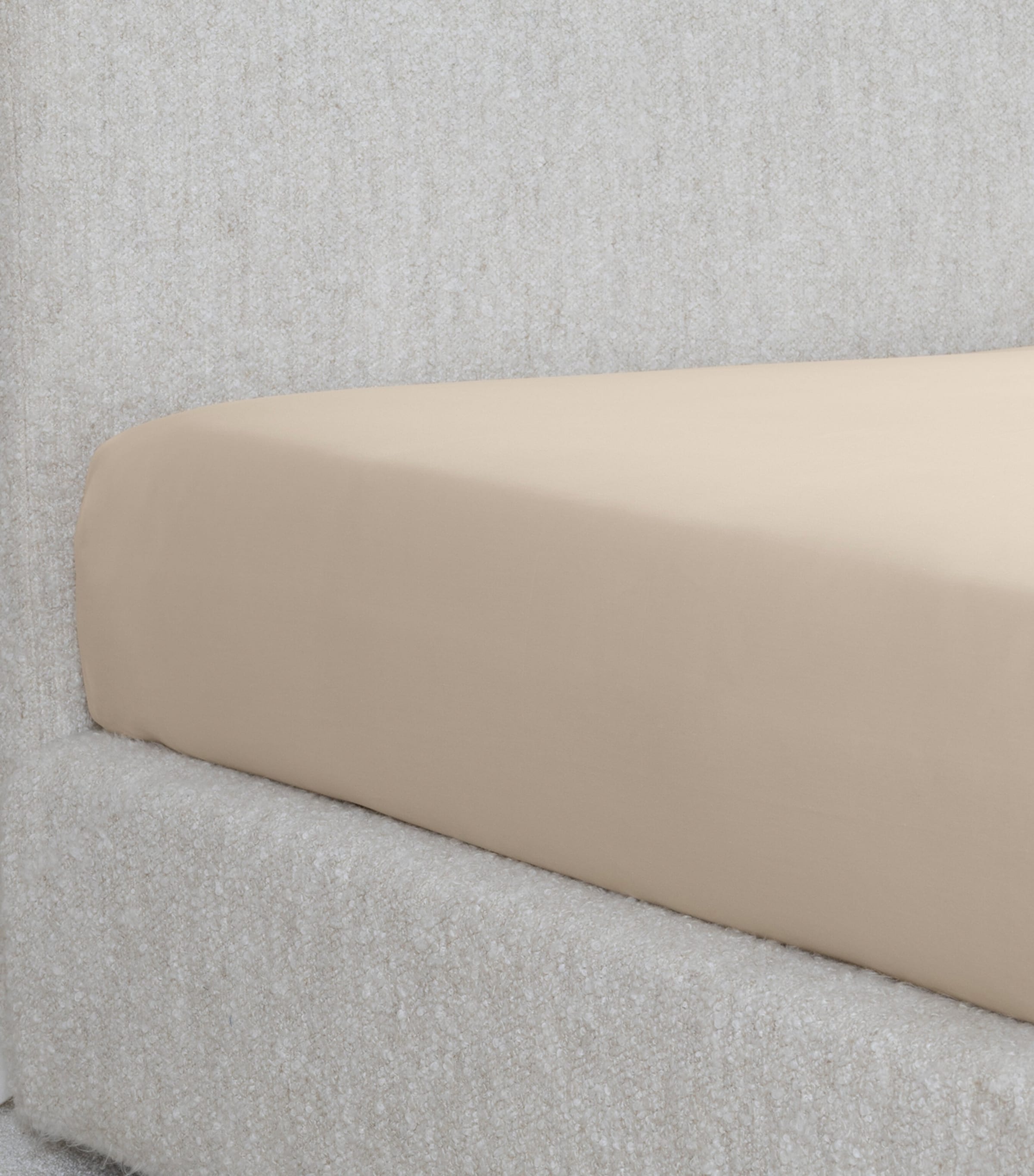 Frette Cotton Stardust Jacquard Flat Sheet (270cm x 320cm) Vanilla/misty