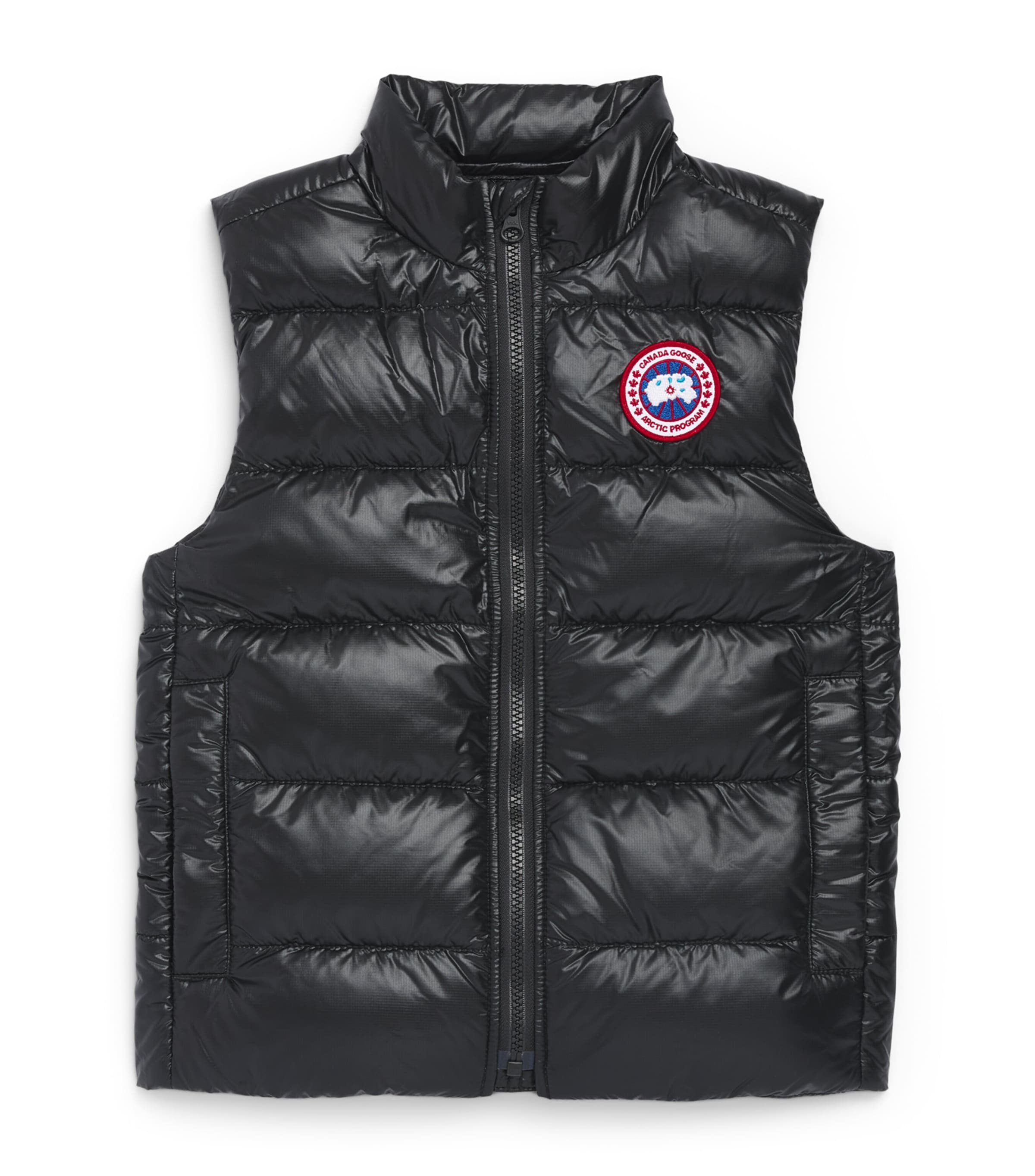Canada Goose Kids Down Crofton Gilet (2-7 Years) Black Noir