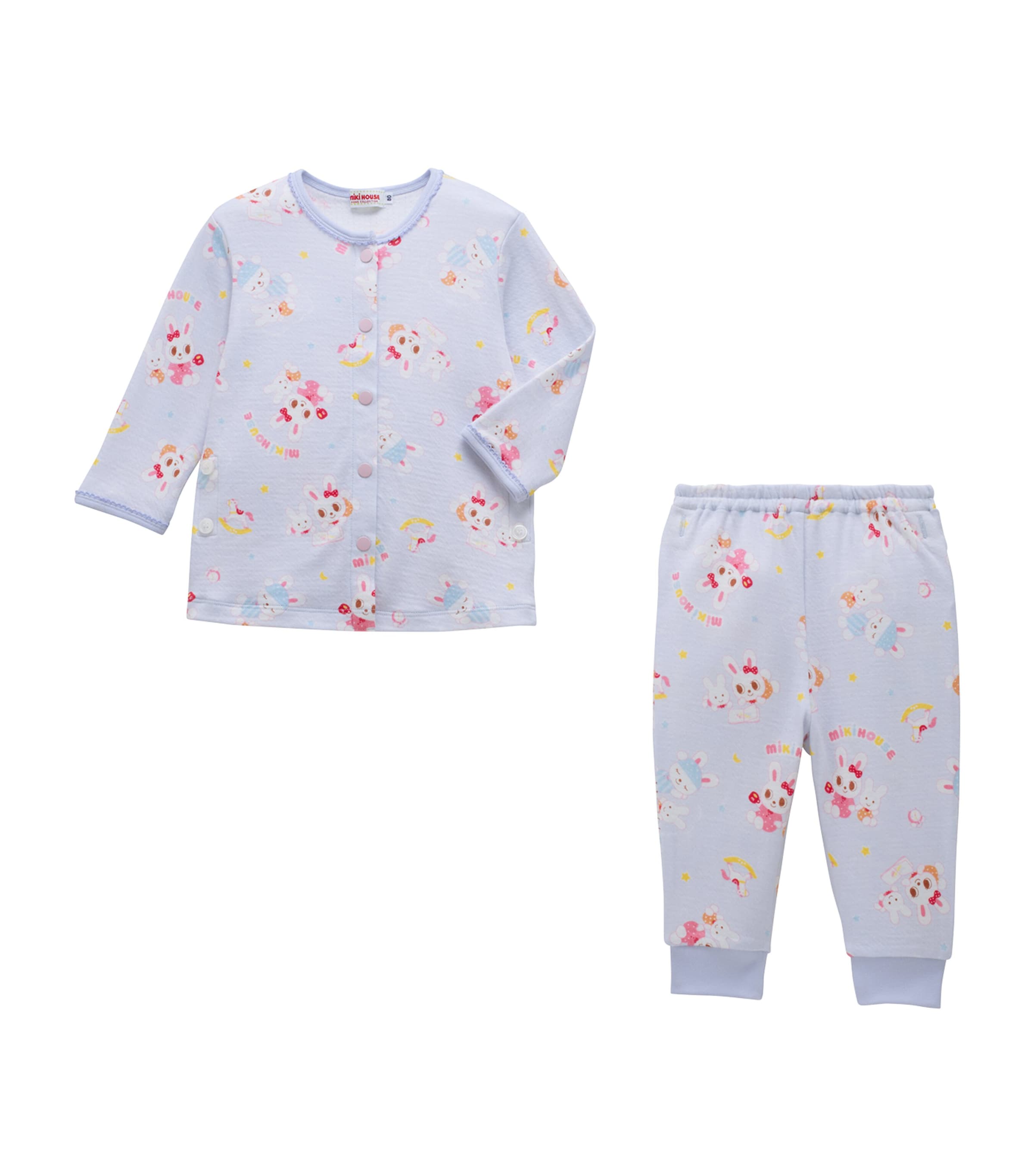 Miki House Cotton Printed Pyjama Set (2-7 Years)