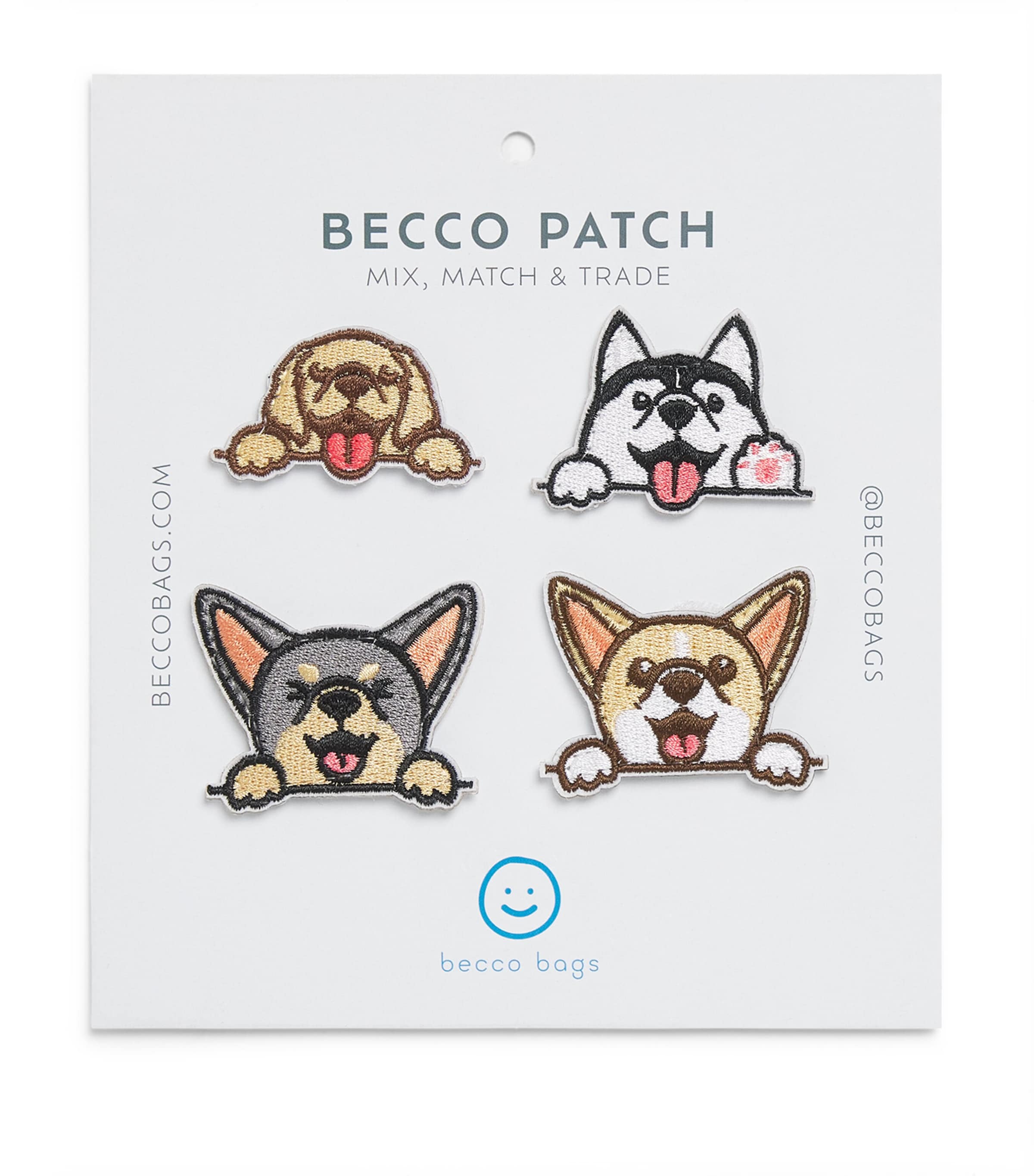 BECCO BAGS Puppy Love Patch Set