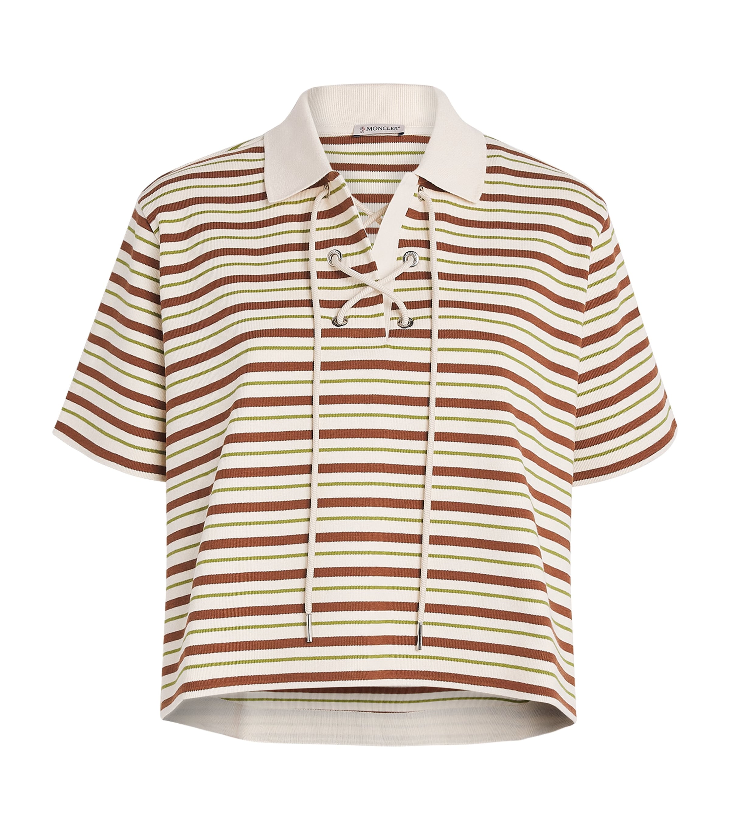 Cotton Stripe Polo Shirt
