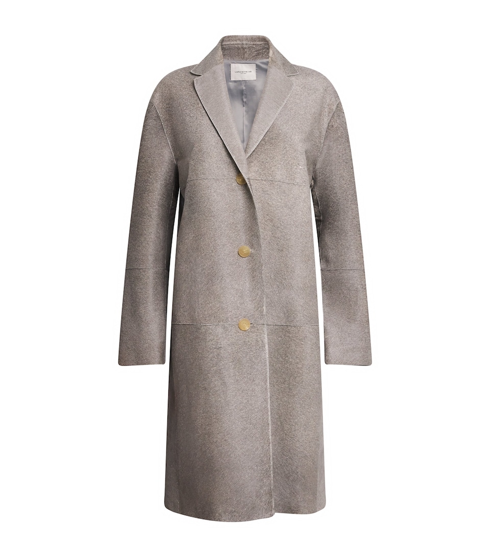 Cowhide Overcoat