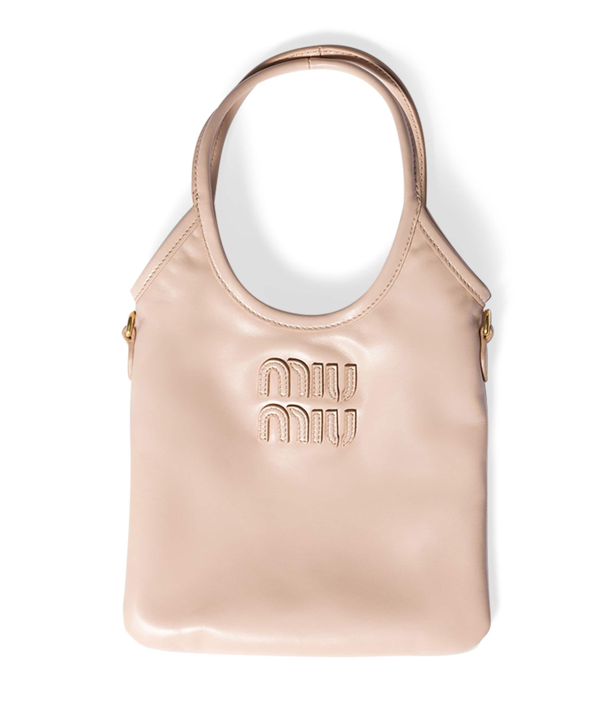 Small Leather Ivy Top-Handle Bag