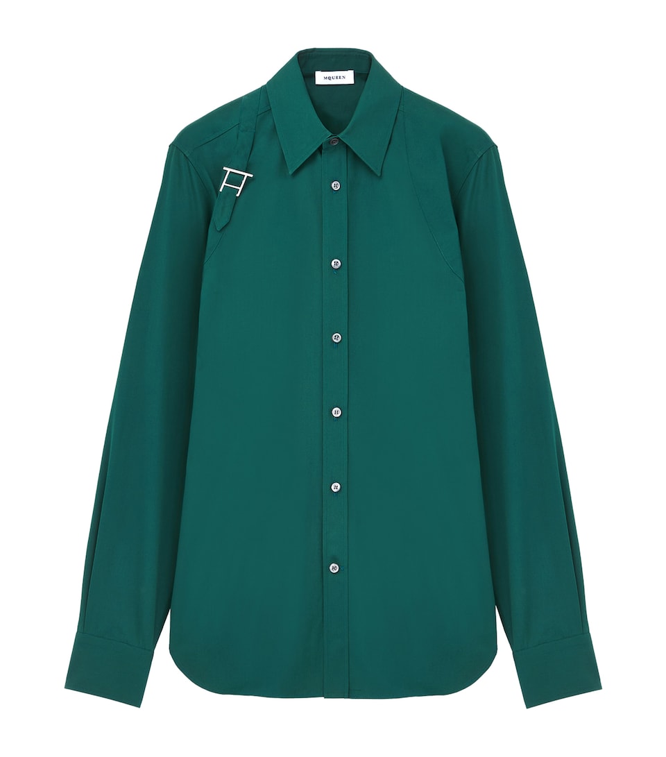 Cotton Poplin Harness Shirt