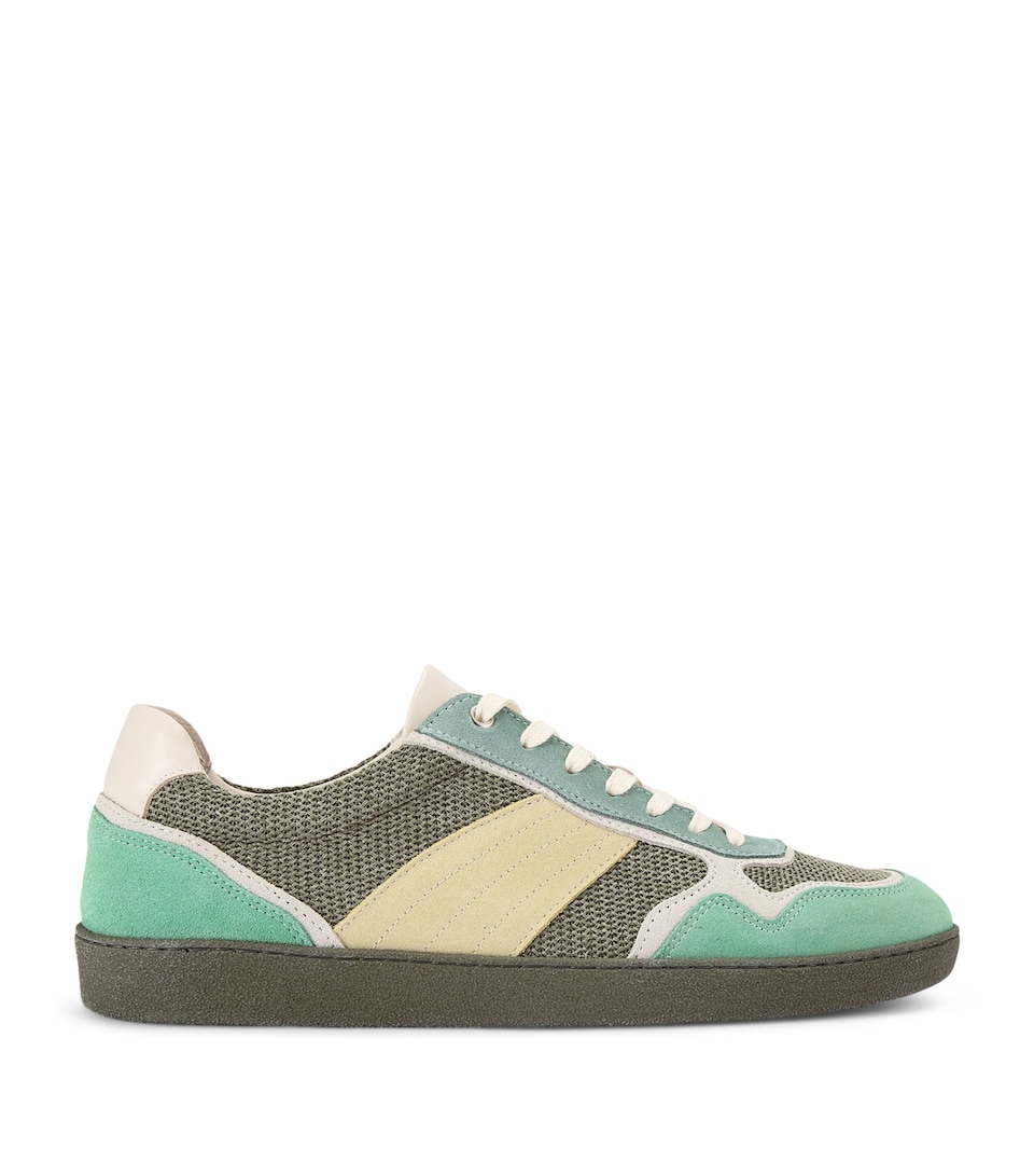 Kurt Geiger London Leather Lloyd 2 Sneakers Khaki