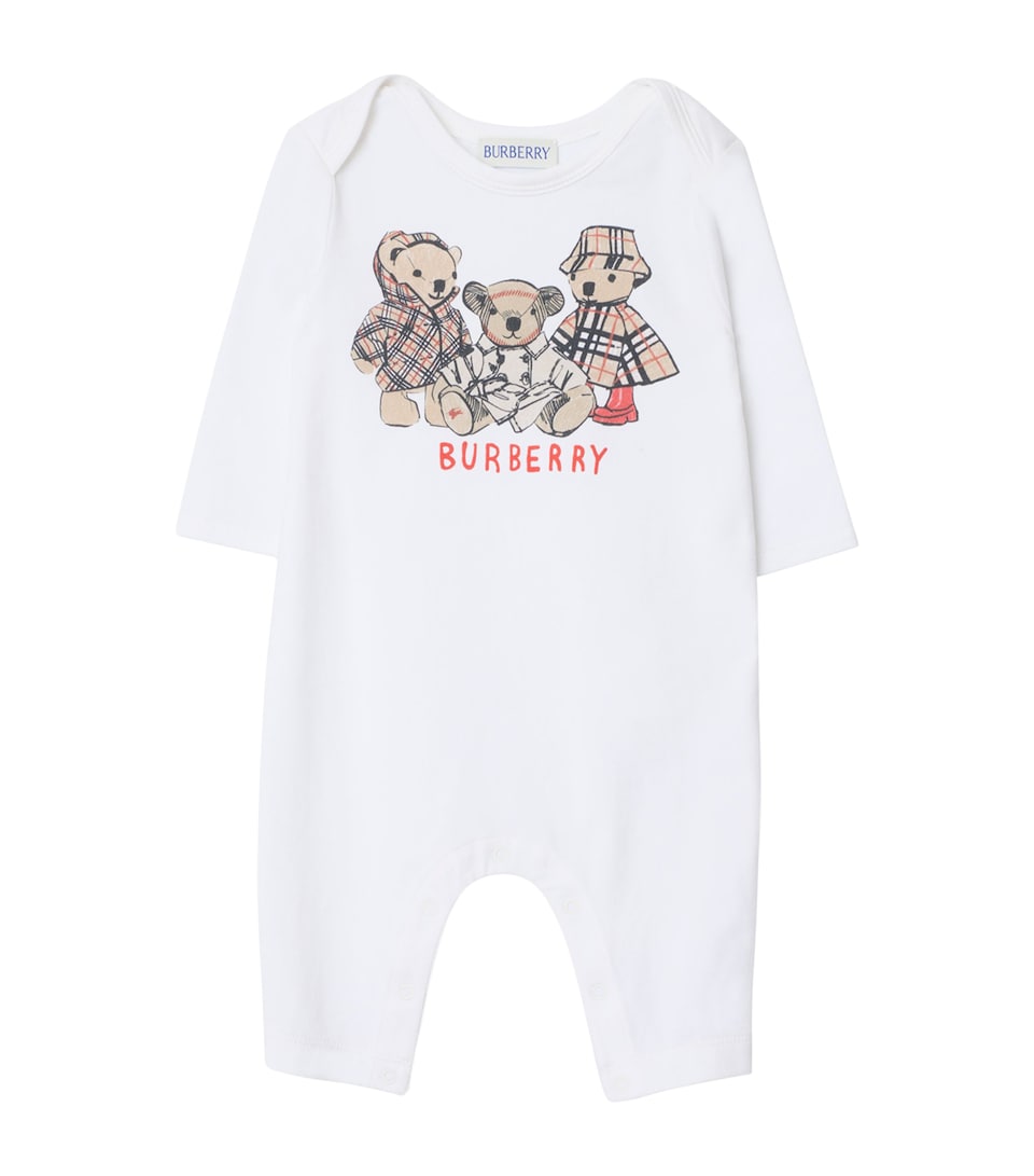 Stretch-Cotton Thomas Bear and Friends Playsuit (1-18 Months)