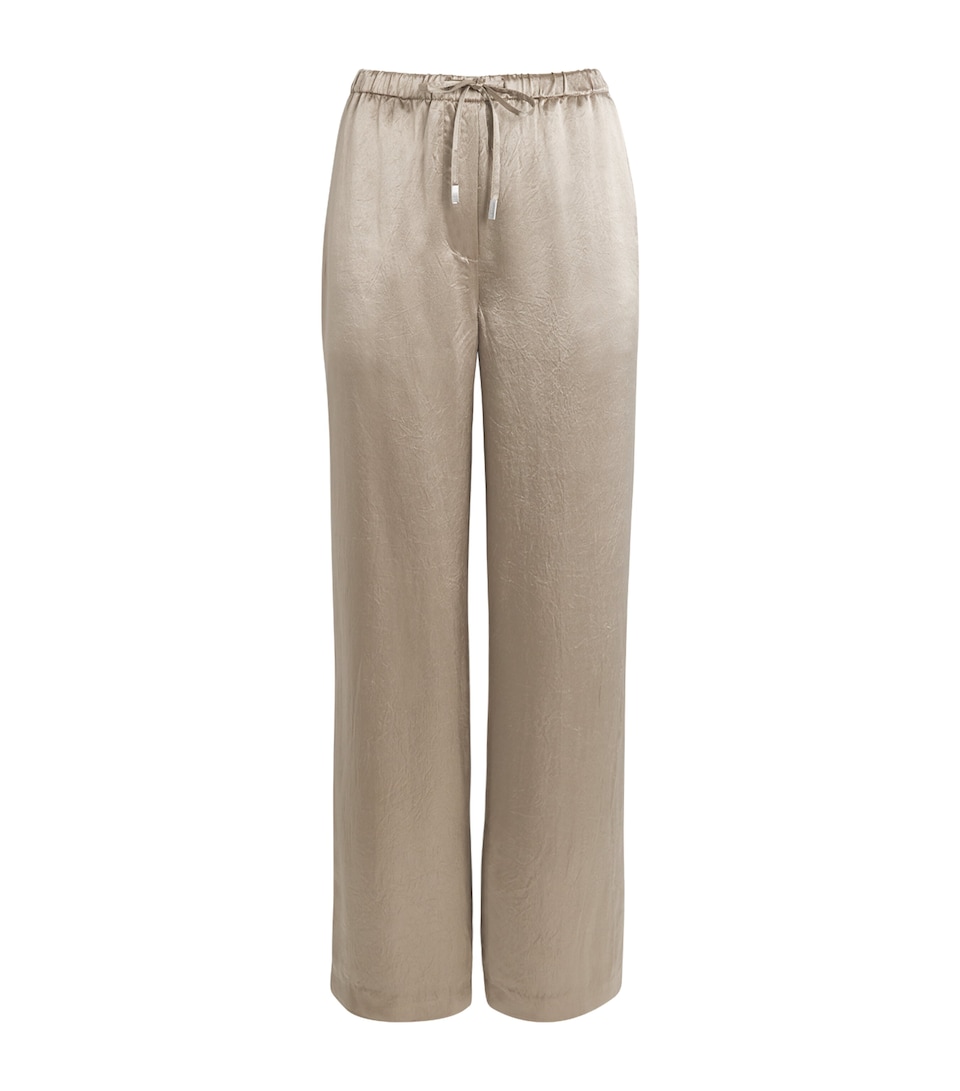 Satin Elliat Straight Tailored Trousers