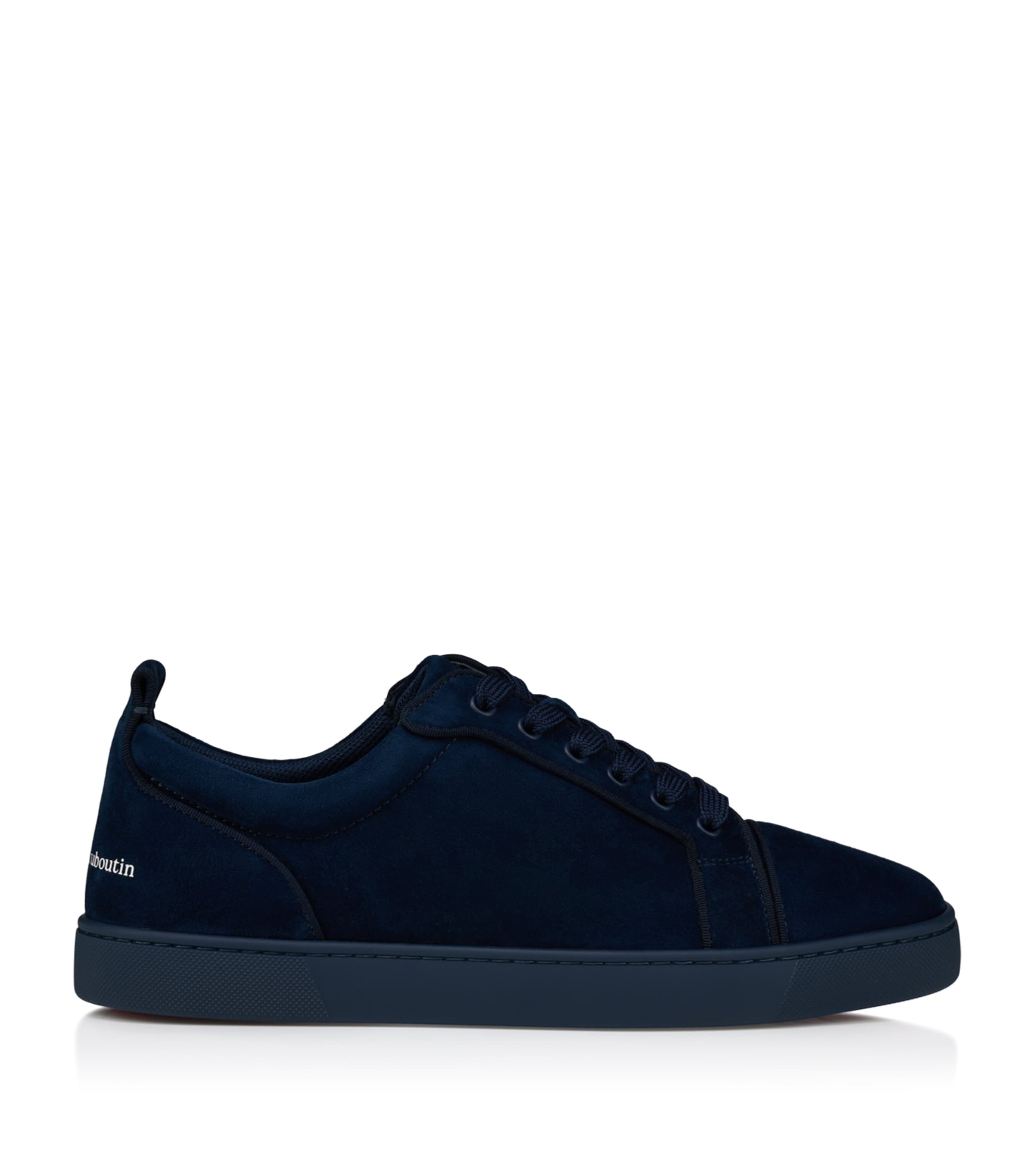 Christian Louboutin Louis Junior Canopy Orlato Suede Trainers
