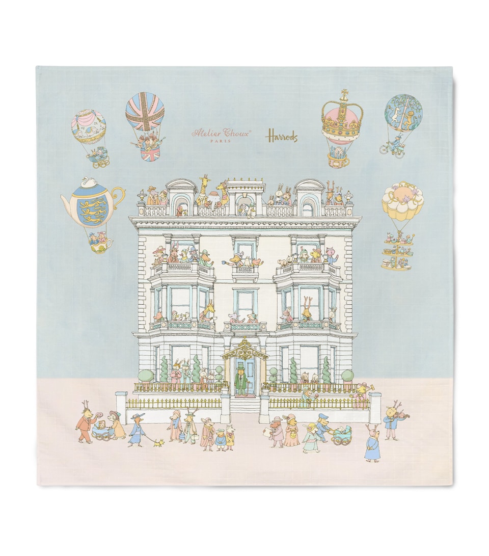 Cotton Townhouse Bib