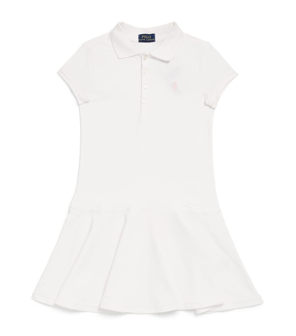 Stretch-Cotton Polo Shirt Dress (2-7 Years)