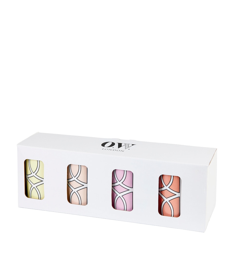 O.W.London Set of 4 Loop Mugs Ombre (paler)