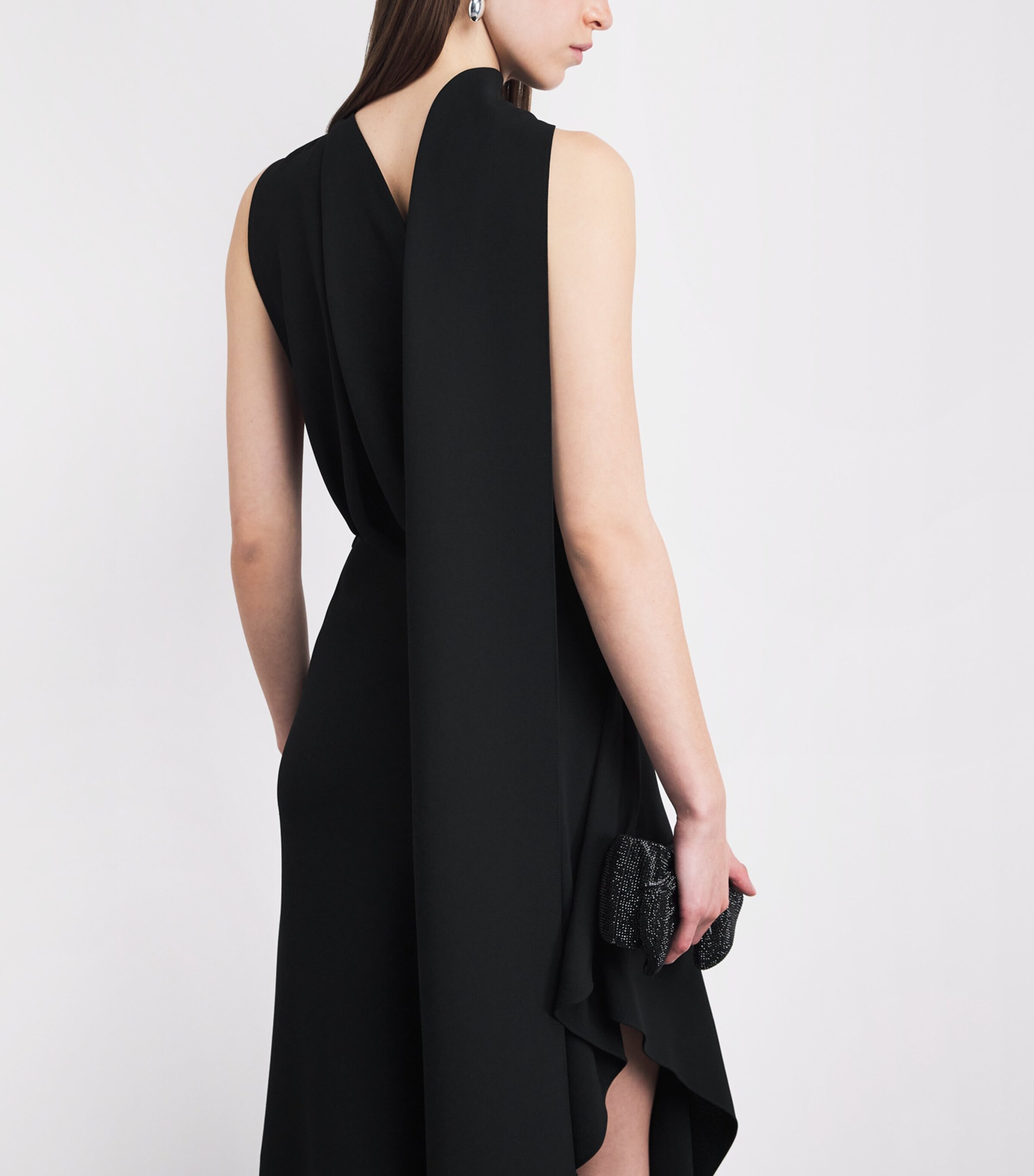 sachin and babi light blue dress Cult Gaia Silk One-Shoulder Zan Gown - Dresses & Skirts