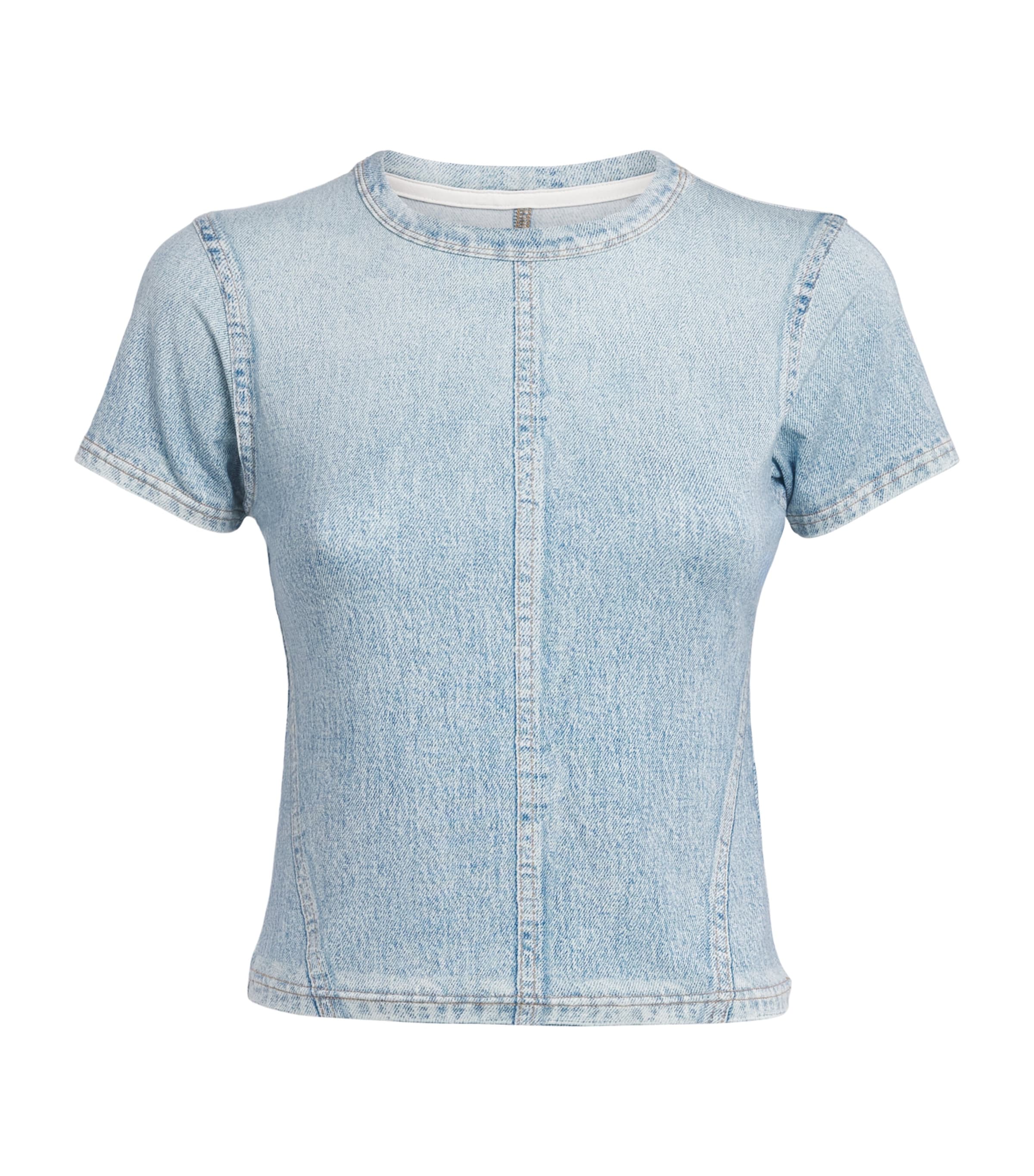 Rag & Bone Womens Jersey Miramar Baby T-Shirt Aria