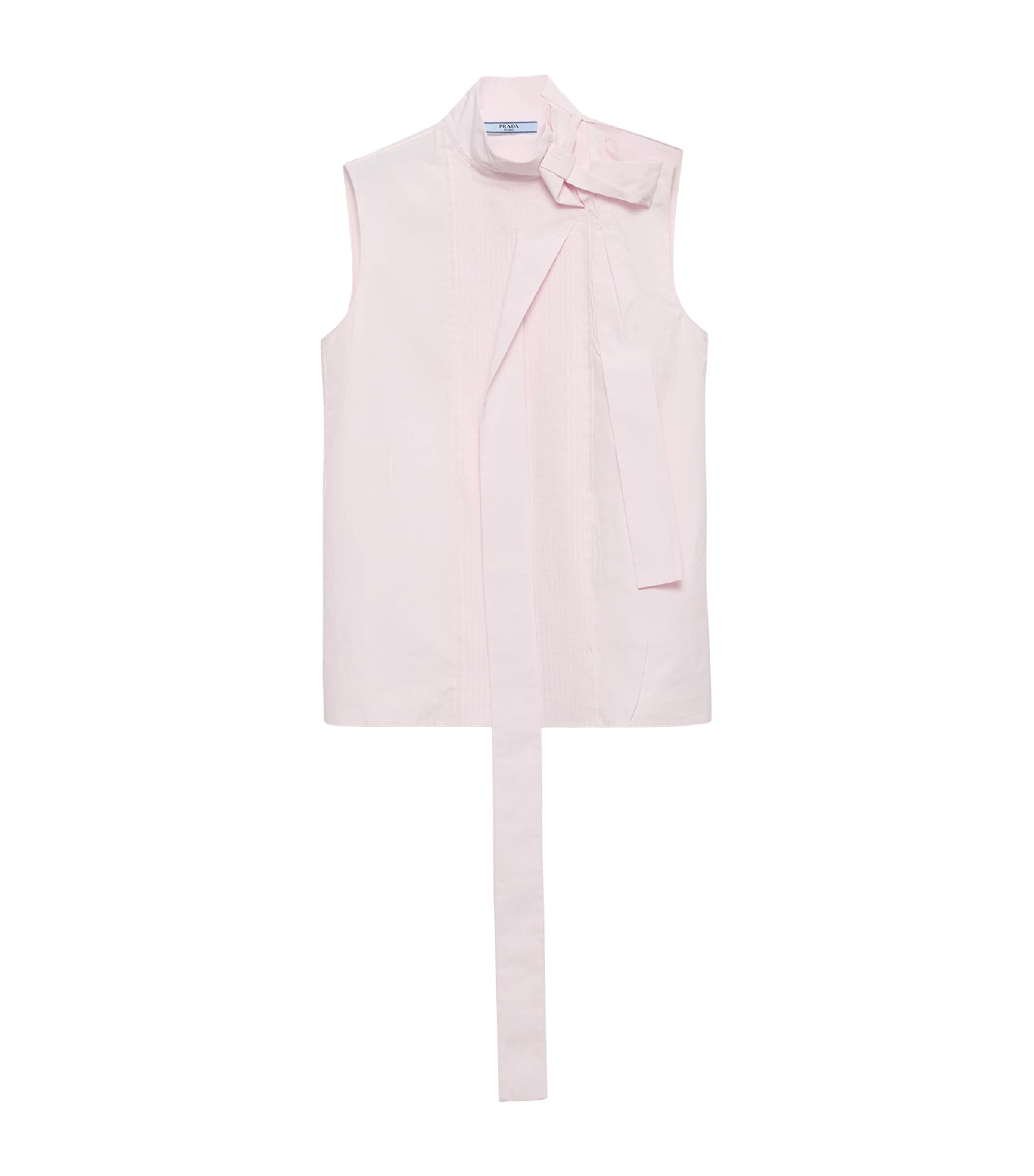 Cotton Poplin Embroidered Blouse