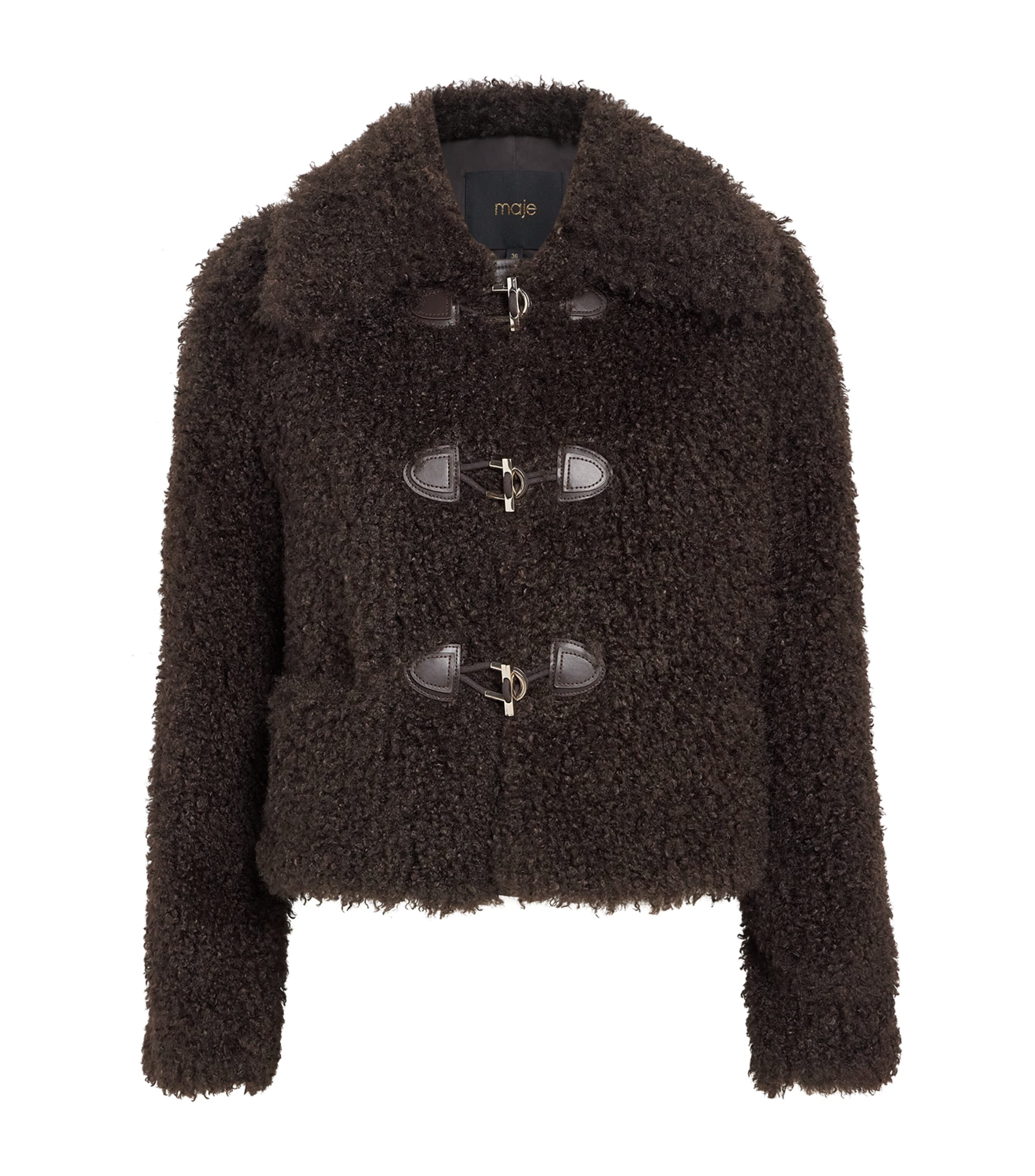 Faux Shearling Bomber Jacket