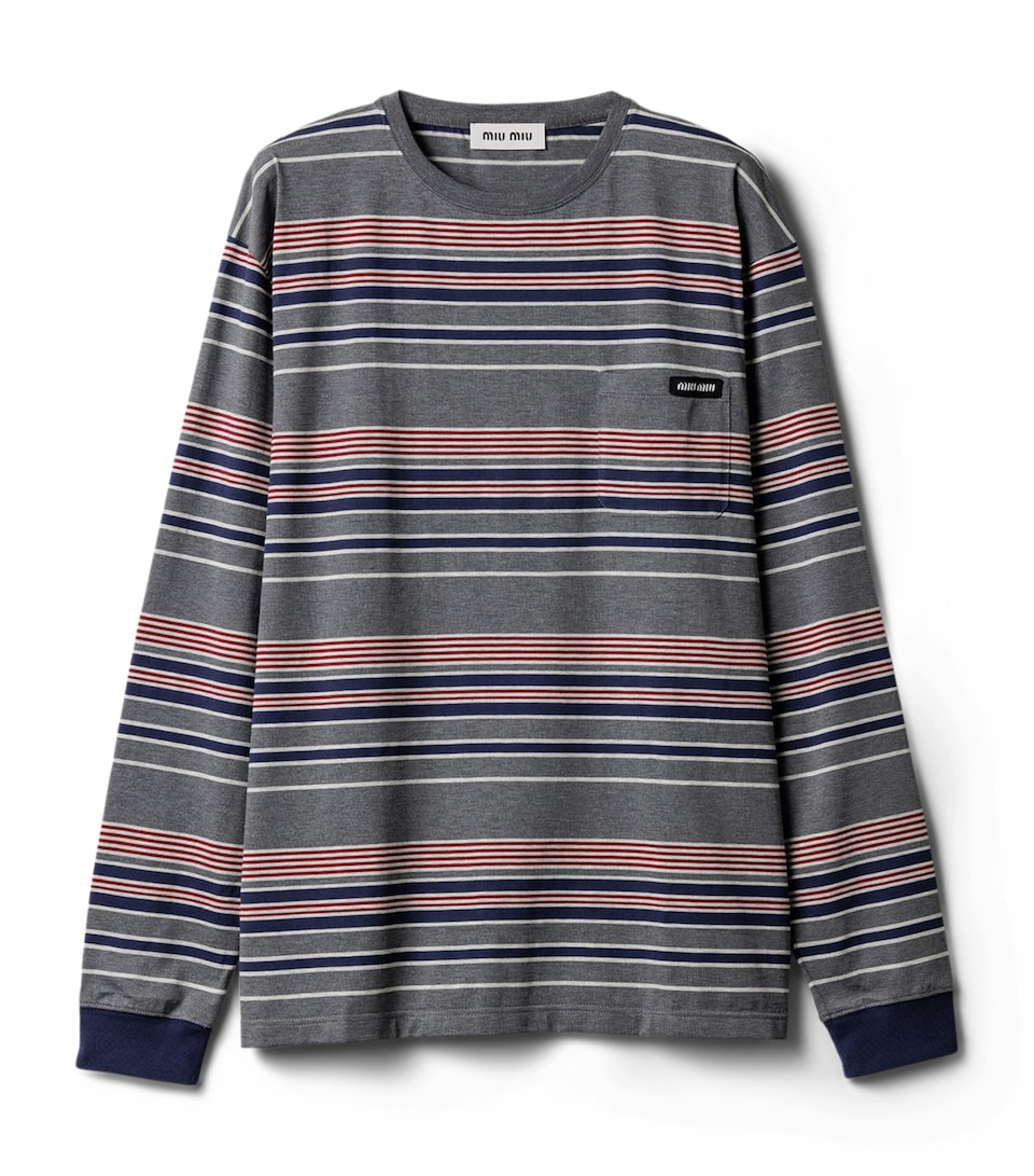 Cotton Striped T-Shirt