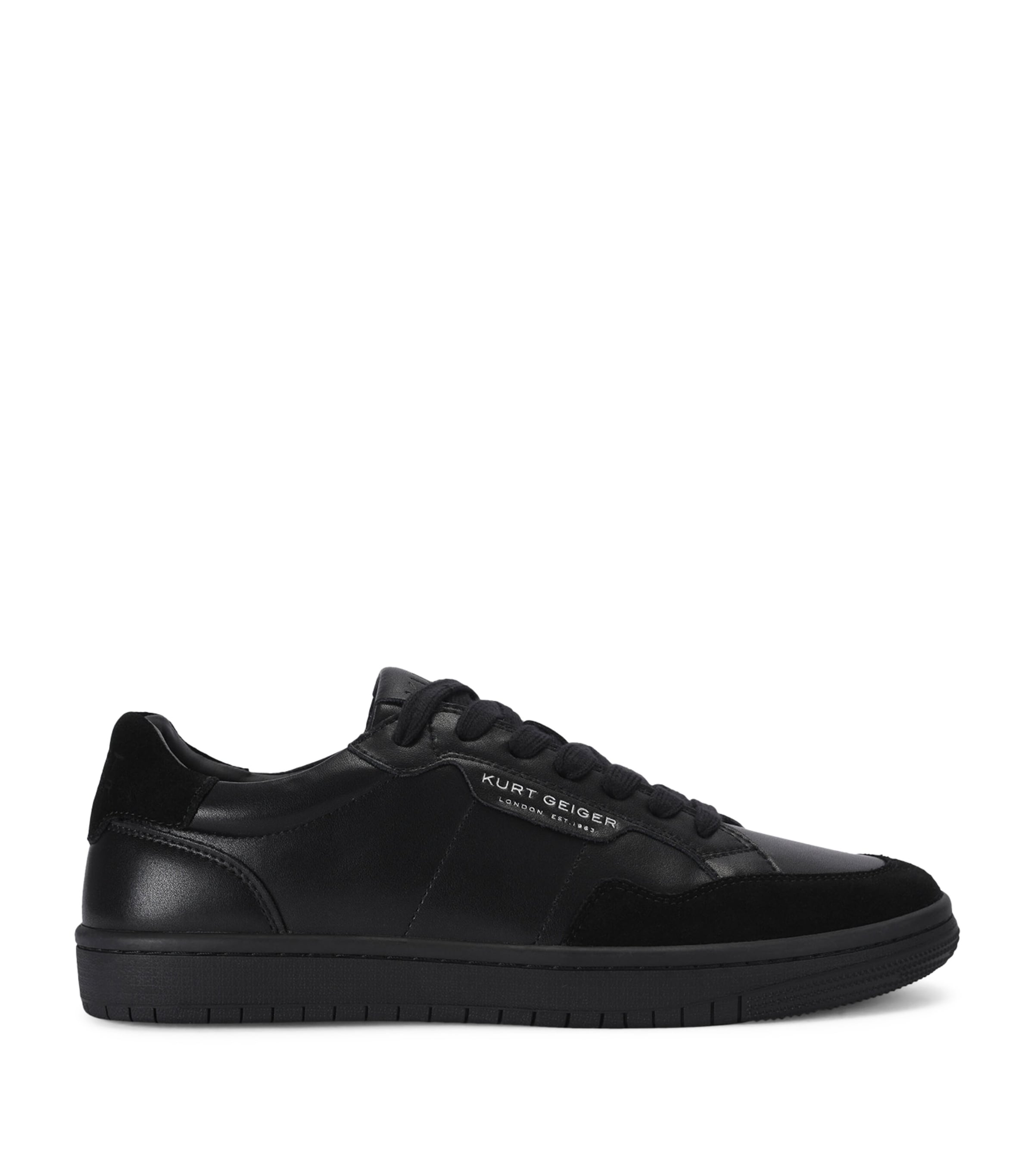 Kurt Geiger London Leather Borough Sneakers Black