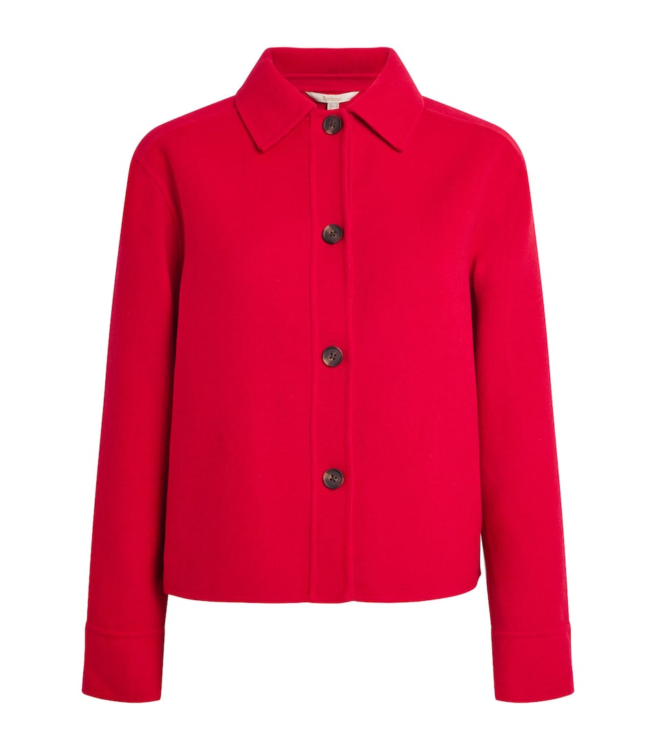 Wool-Blend Amanda Overshirt