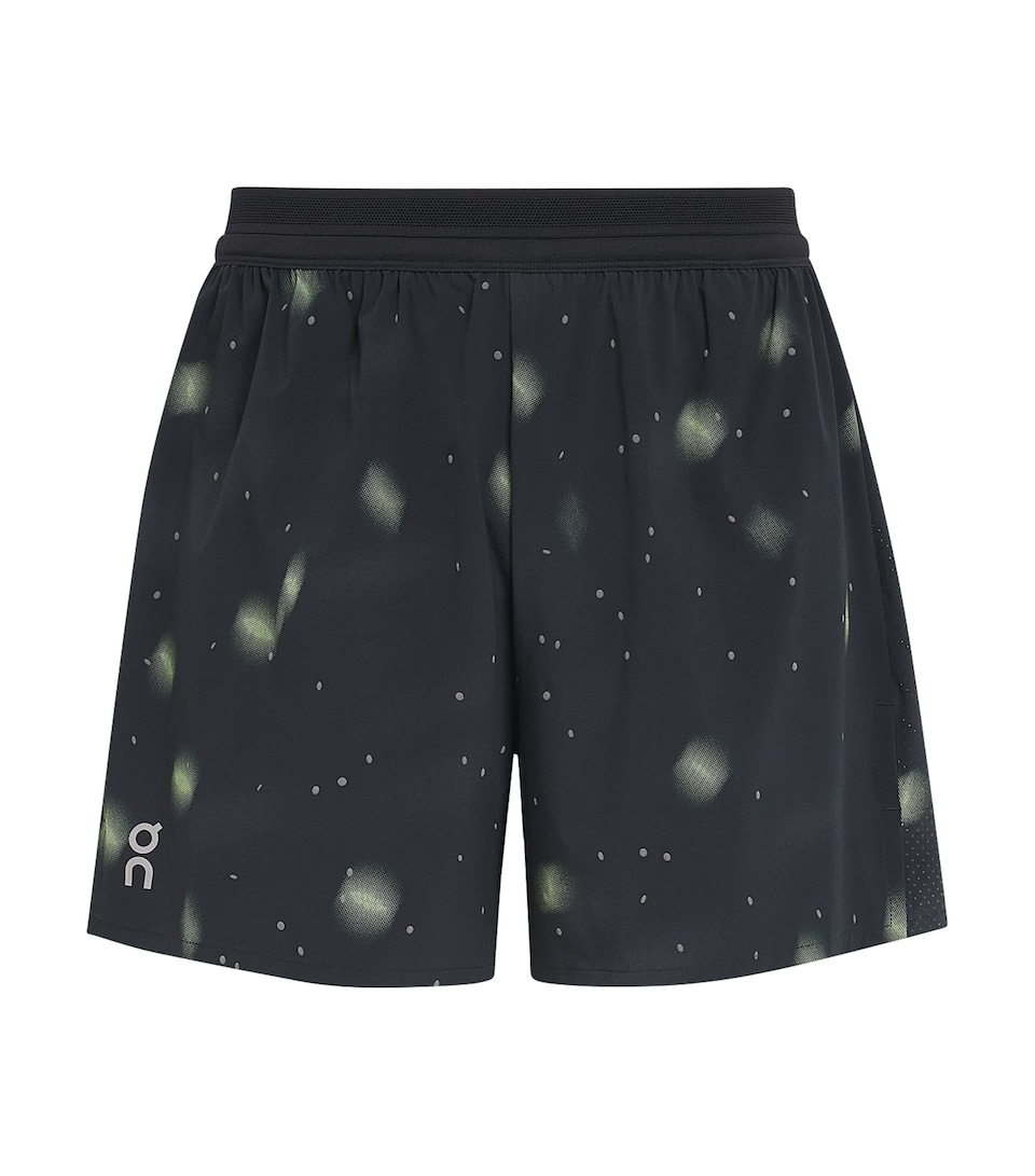 On Mens Reflective Lumos Performance Shorts Black