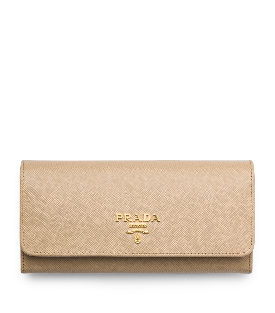 Large Saffiano Leather Wallet