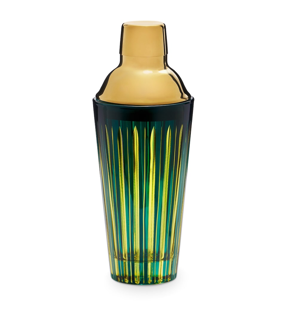 L'Objet Prism Cocktail Shaker Green