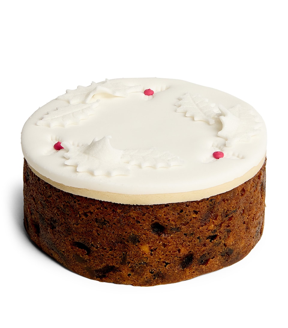 Alcohol-Free Iced Christmas Cake (600g)
