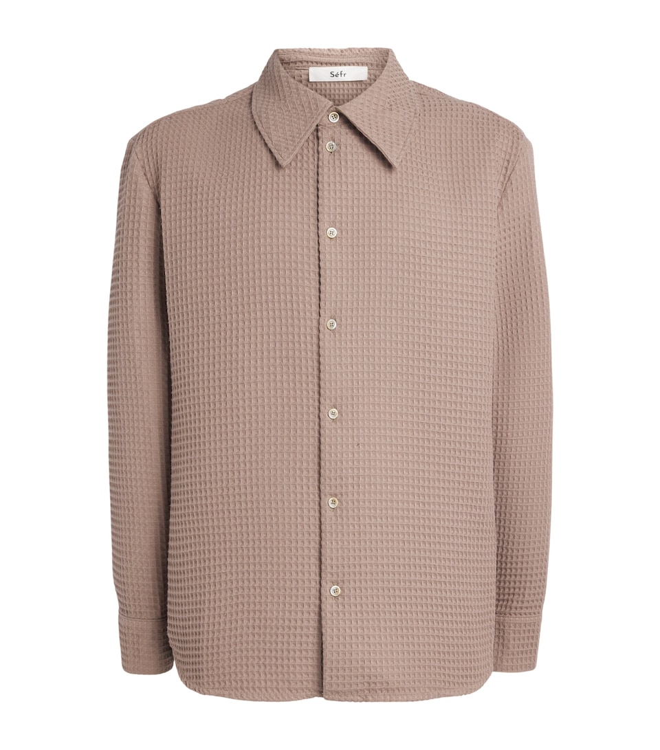 Cotton Waffle Oseary Shirt