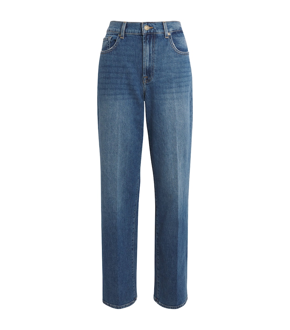 Stovepipe Straight Jeans