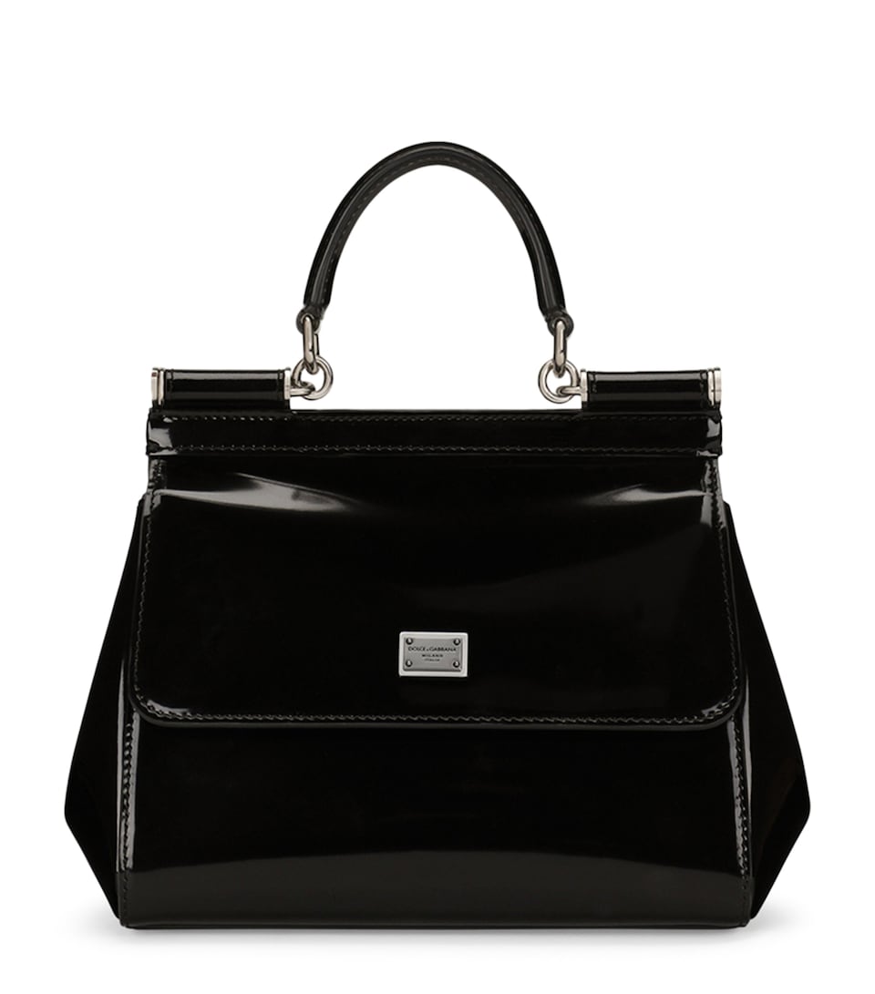 Leather Sicily Top-Handle Bag
