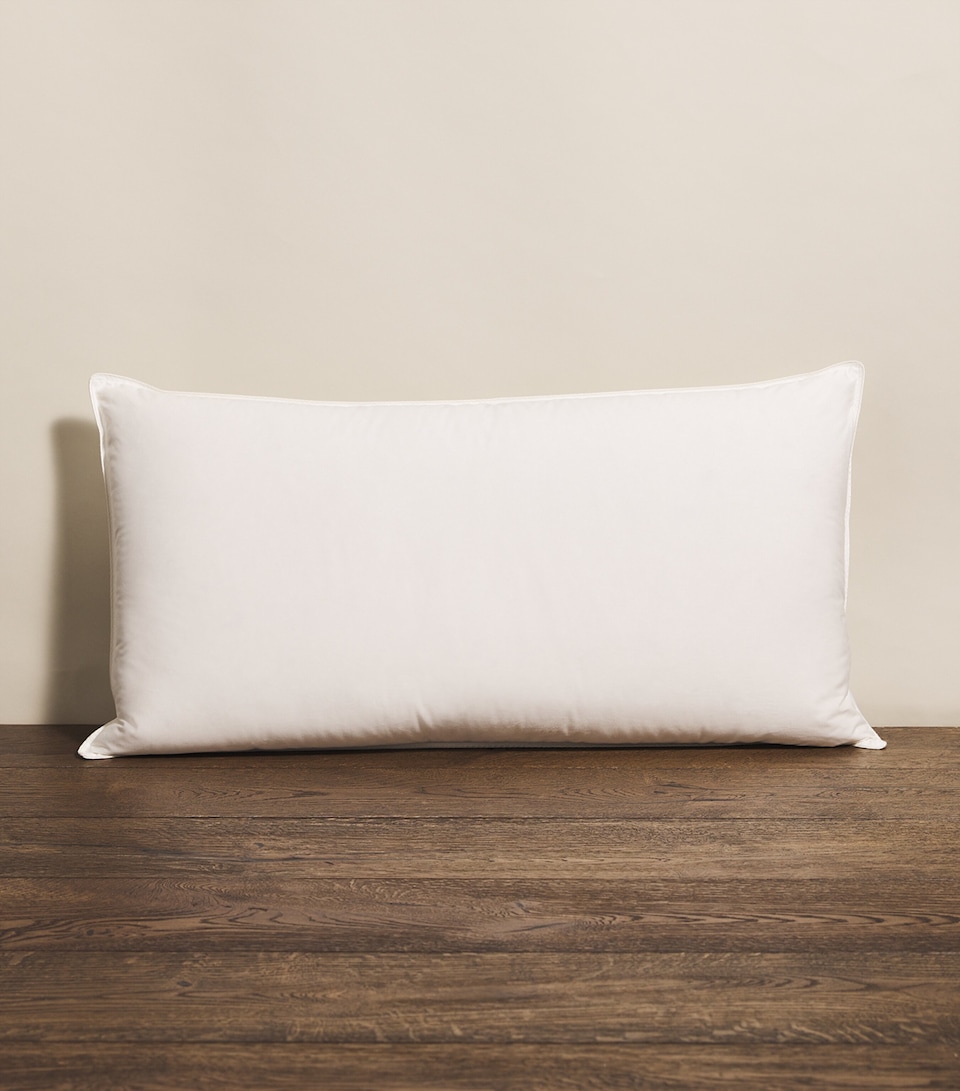 Harrods of London Down A1-Grade King Pillow (50cm x 90cm) White