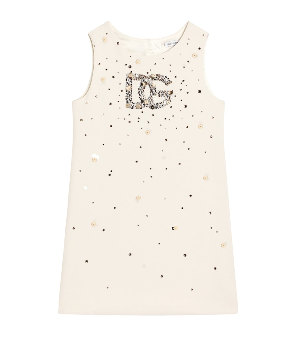 Embellished Logo Dress (8-12 Years)
