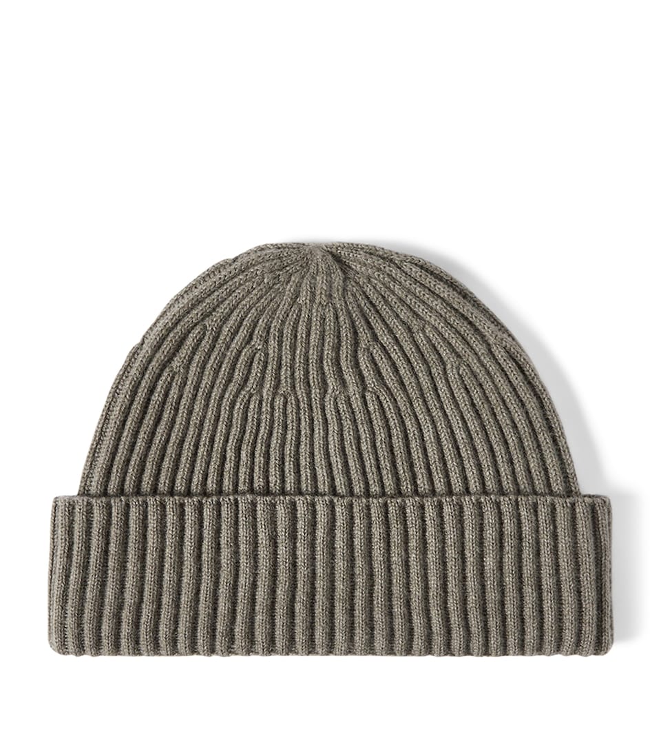 Brunello Cucinelli Cashmere Rib-Knit Beanie