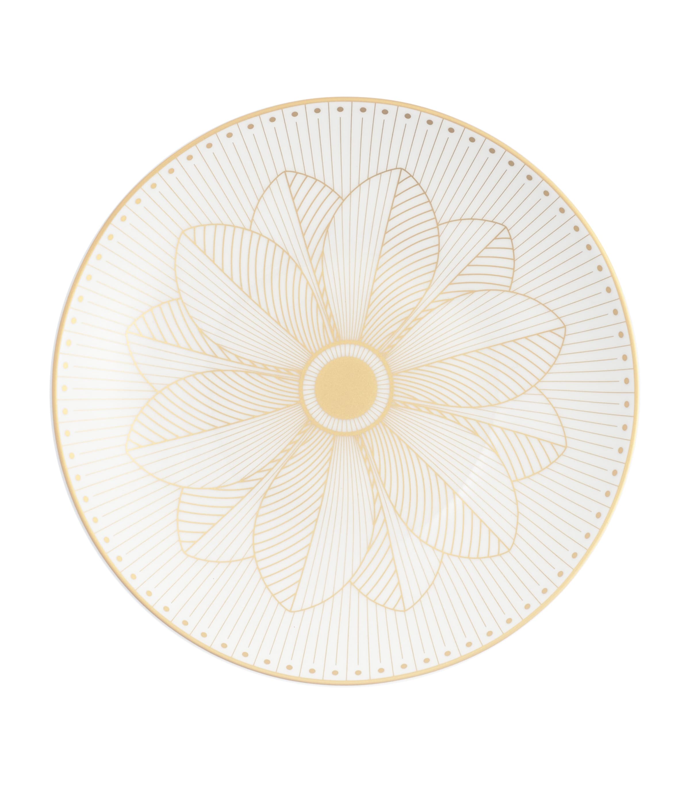 Christofle Porcelain Malmaison Platinum Impériale Bread Plate (16cm) Silver