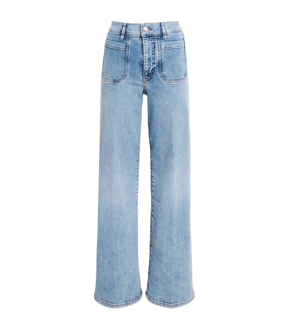 Le Slim Palazzo Modernist Pocket Jeans