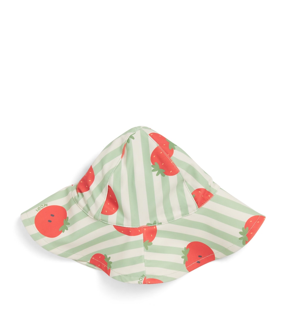Strawberry Stripe Swim Bucket Hat (6-12 Months)