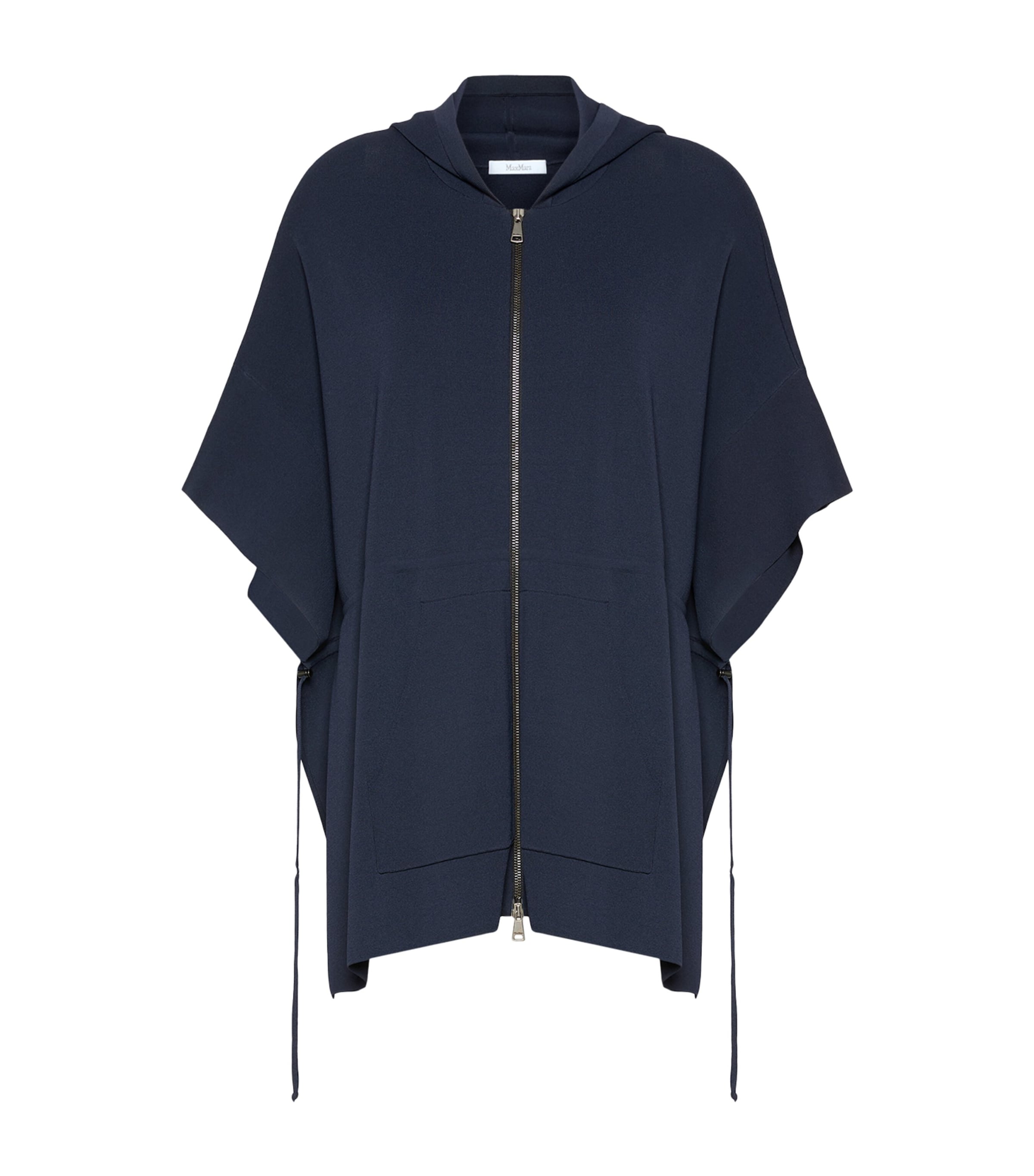 Max Mara Womens Zip-Up Hoodie Ultramarine