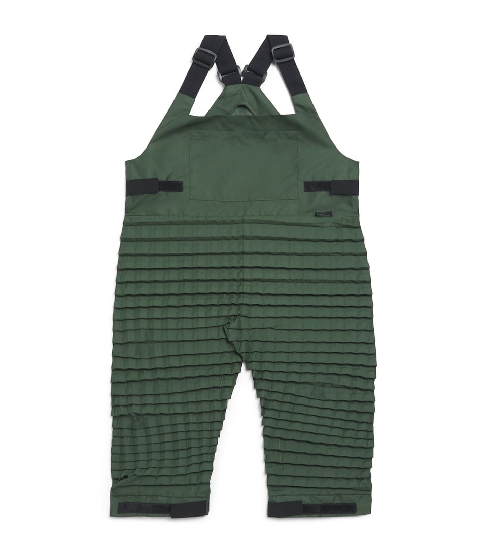 Petit Pli Pleated Versa-Tile Dungarees (0 Months - 11 Years) Aurora Green