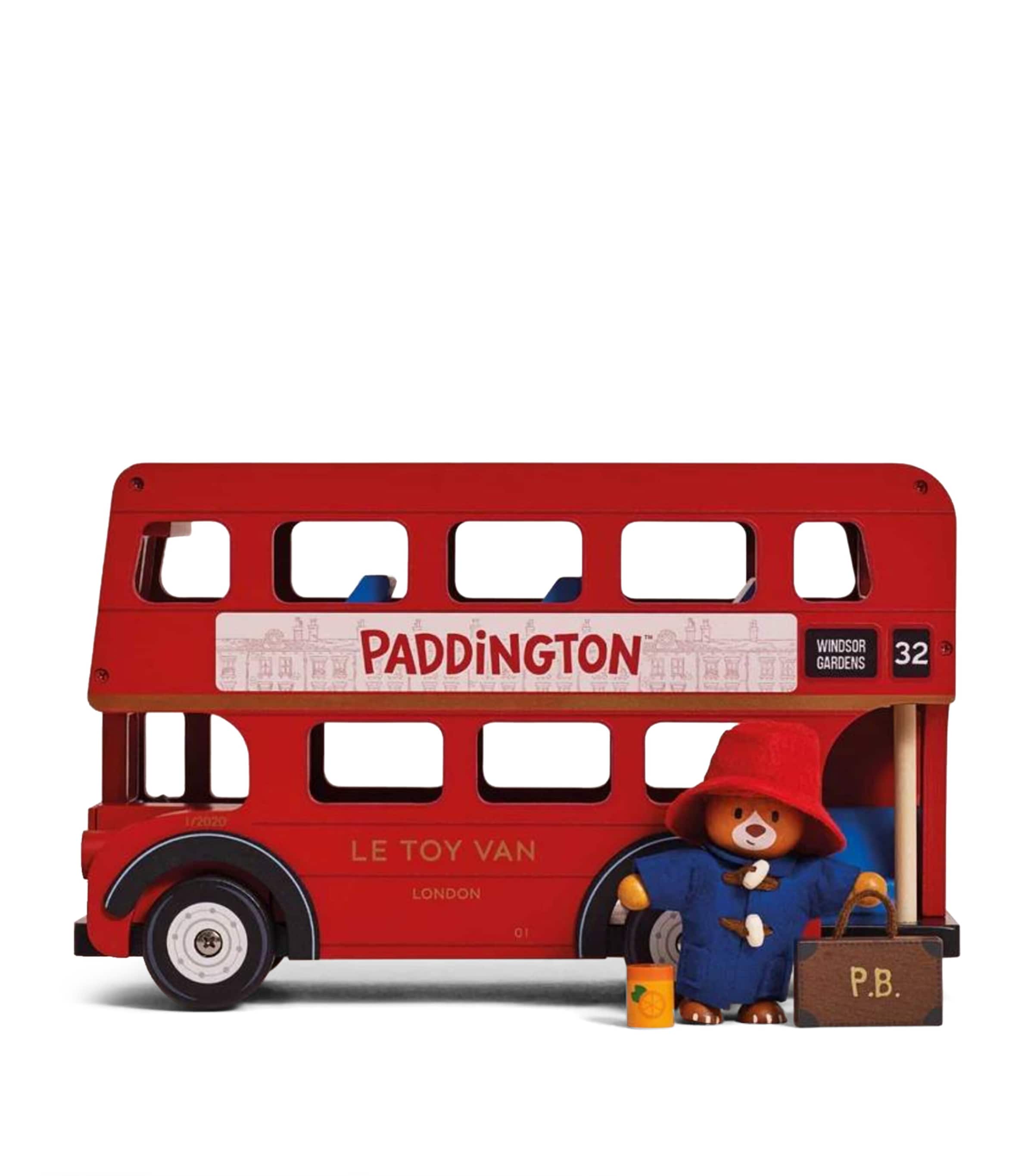 Paddington Bear Wooden Paddington Bus