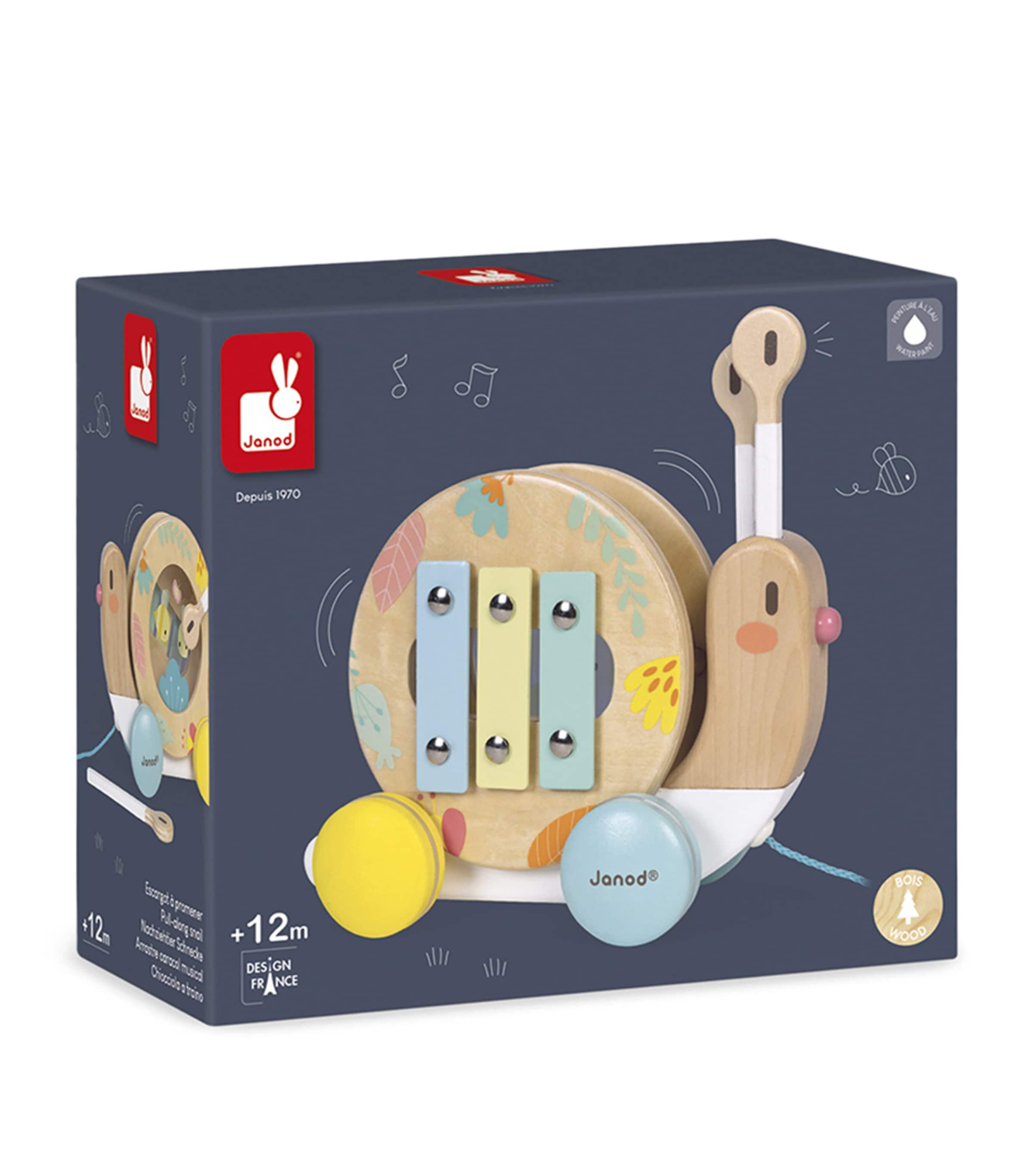 Pure Pull-Along Snail