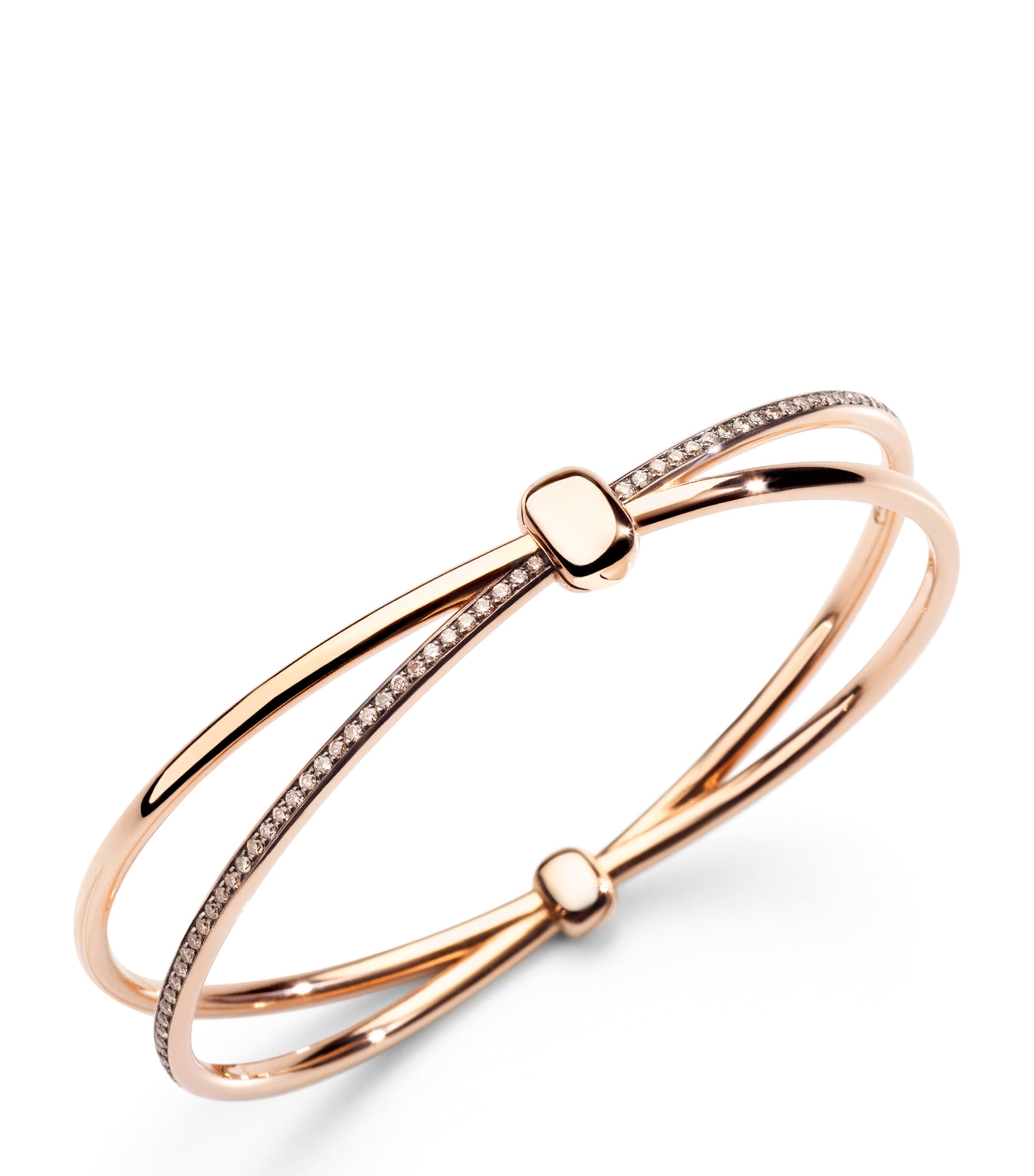 Rose Gold and Diamond Pomellato Together Bracelet