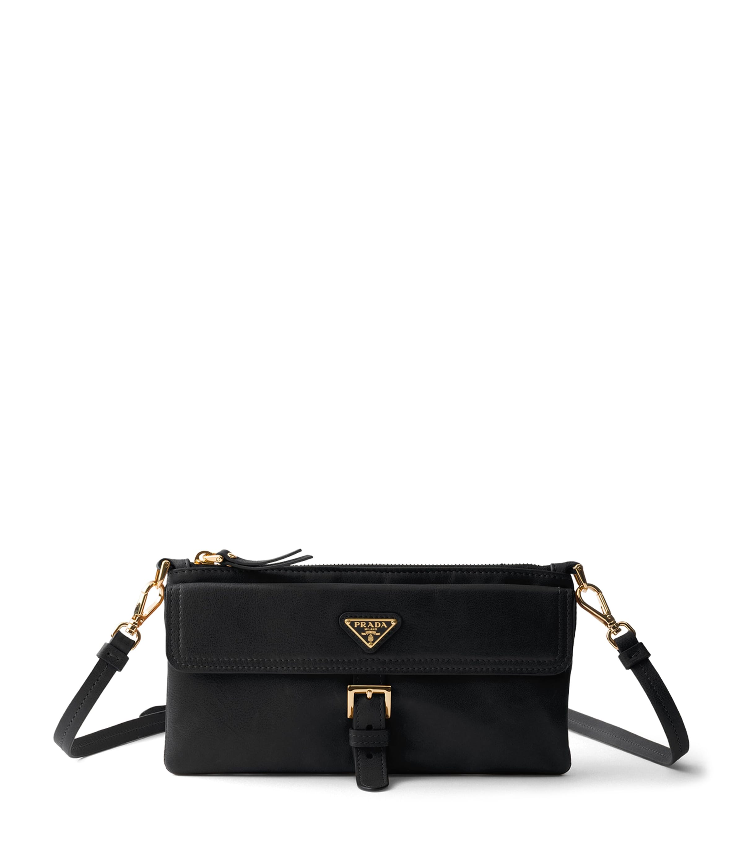Prada Leather Wallet Black