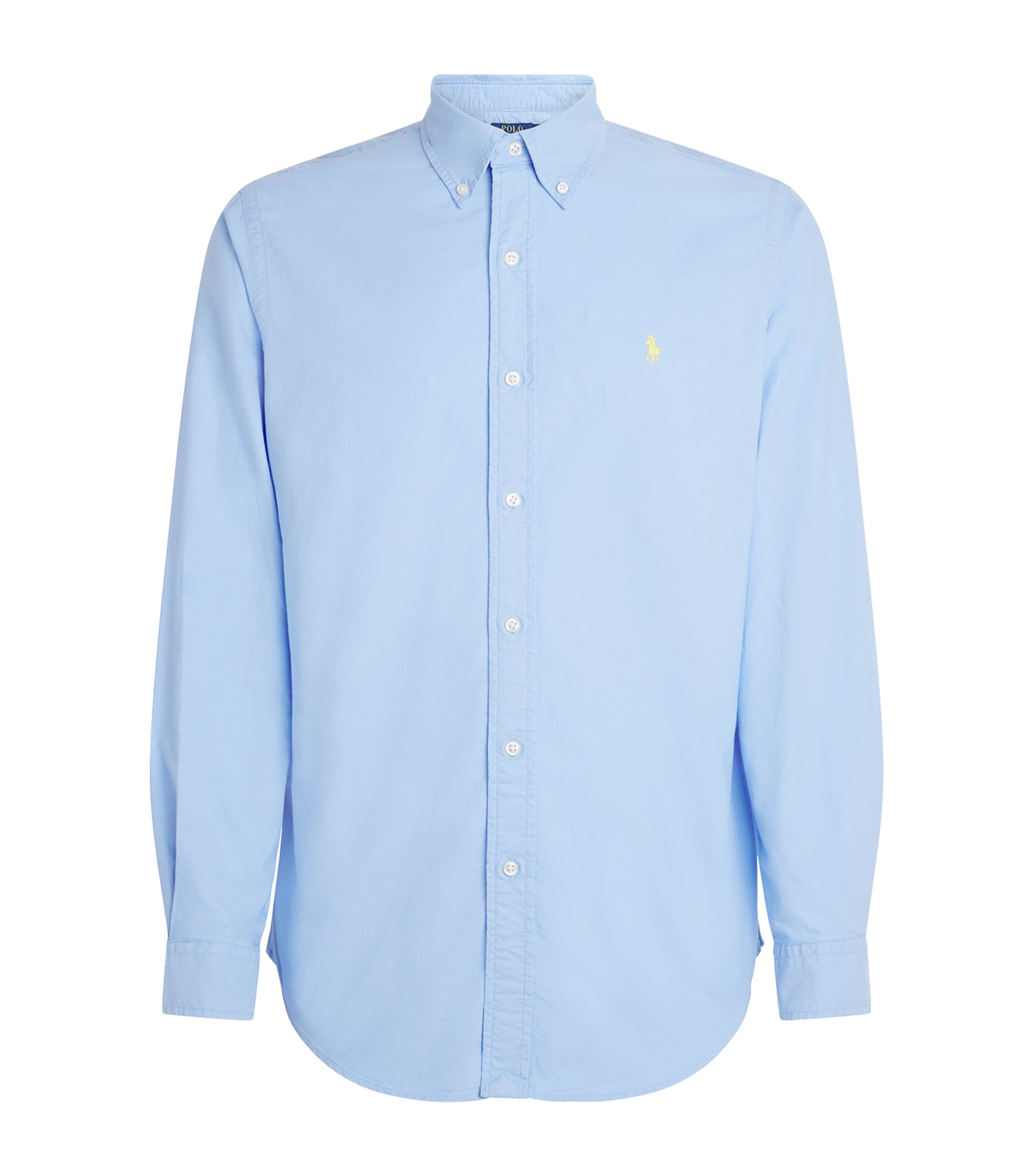 Cotton Garment-Dyed Oxford Shirt