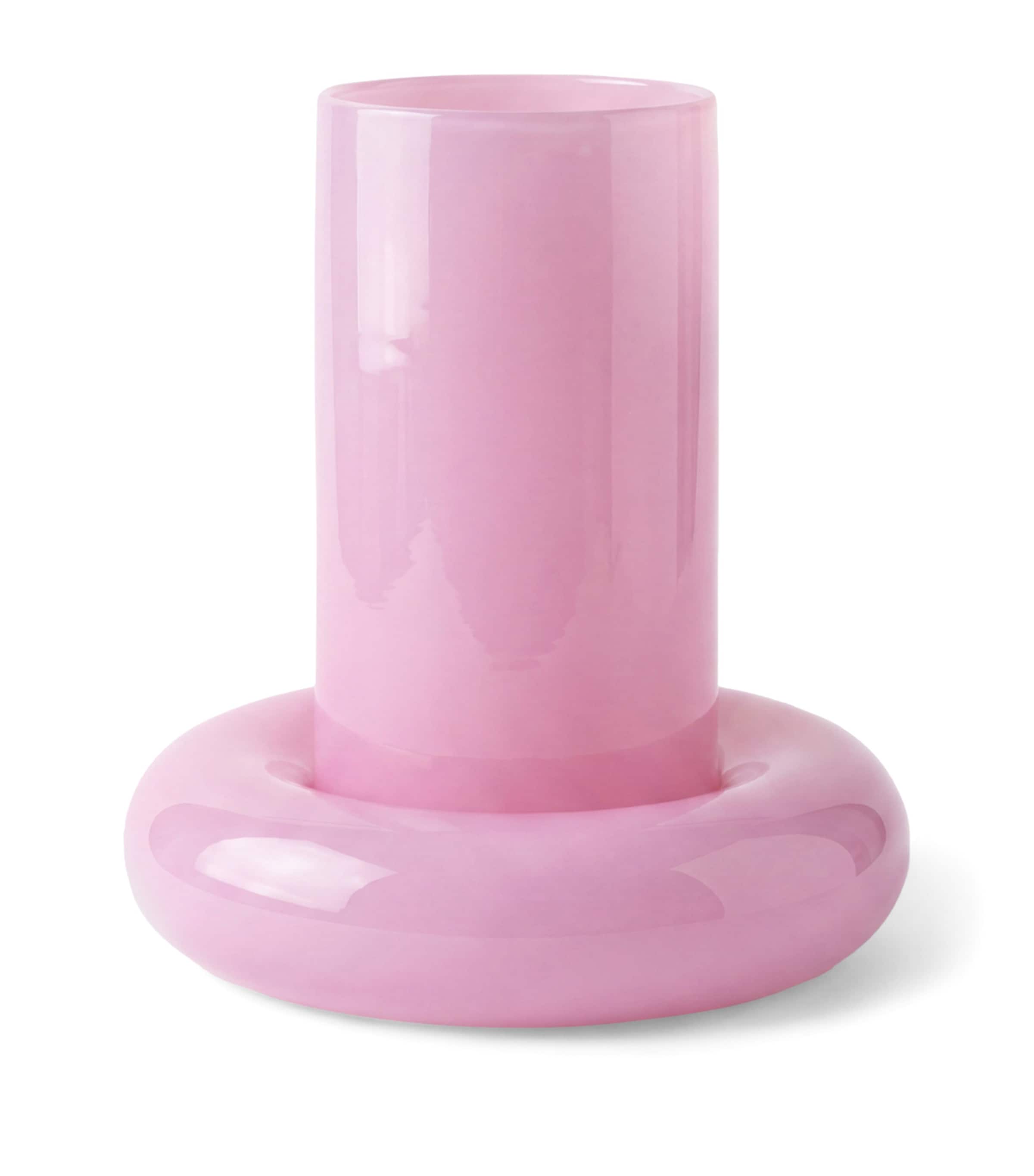Gustaf Westman Glazed Ceramic Chunky Vase (26cm) Pink